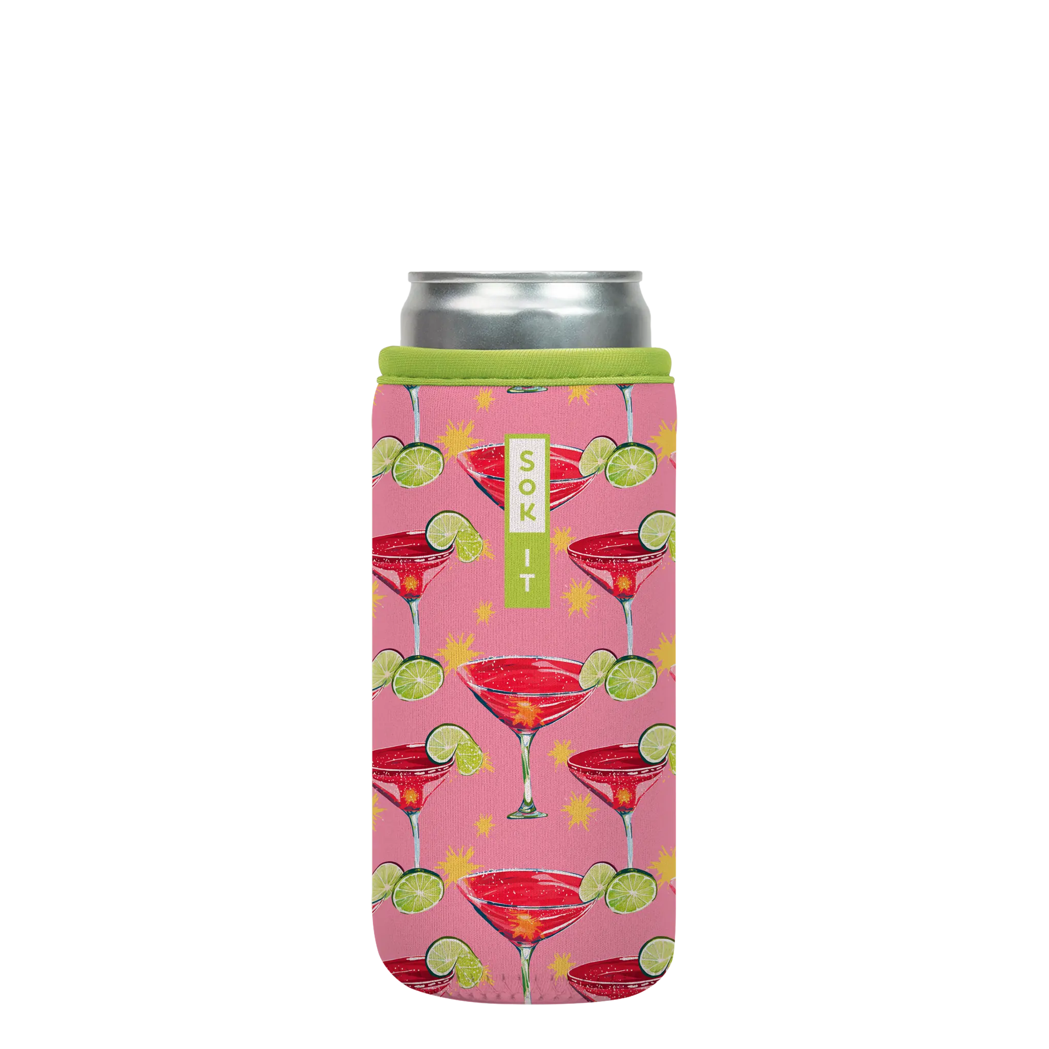 Sok-It CanSok - Lime After Lime 12oz Slim Can 13.99 CanSok-Evergreen