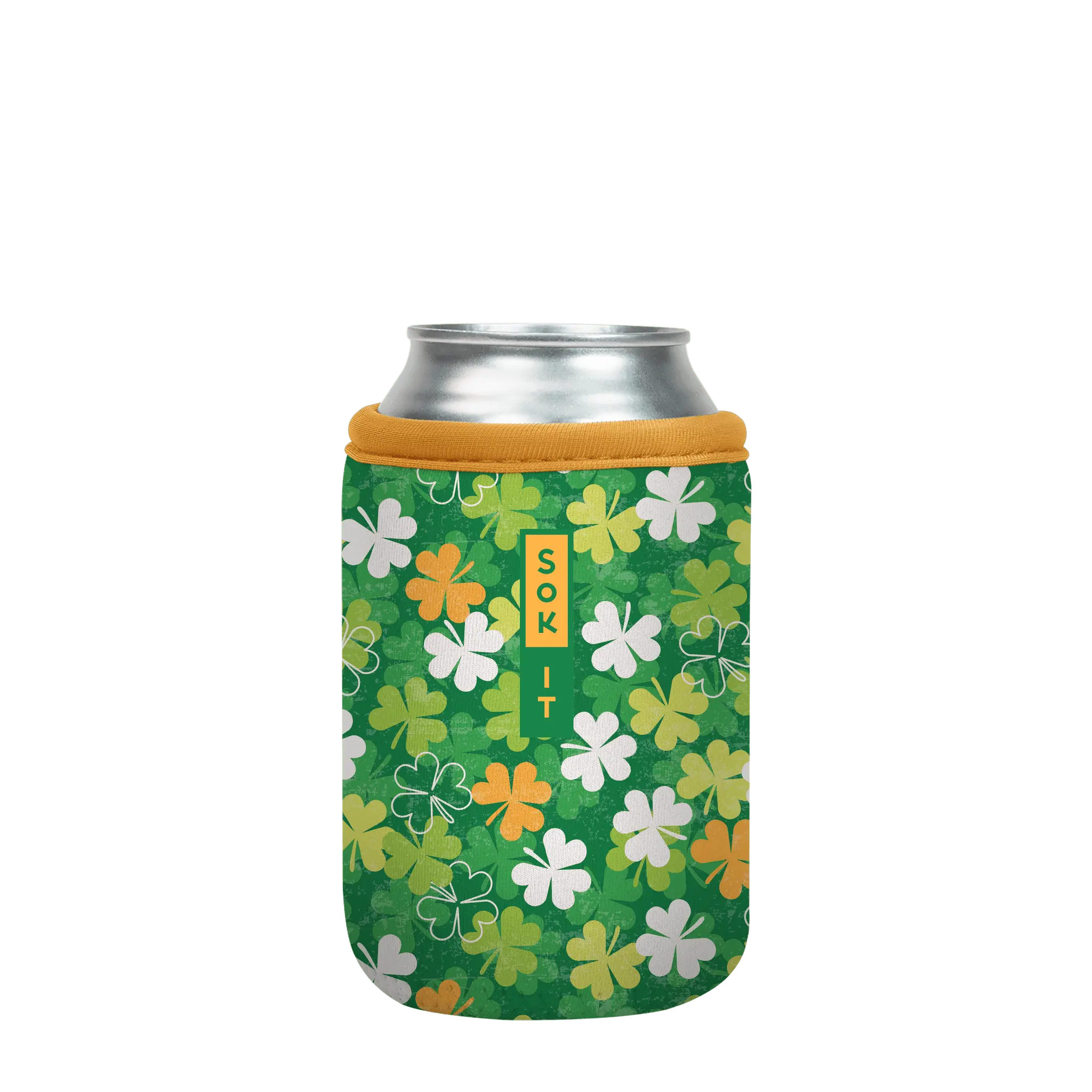 Sok-It CanSok - Luck of the Shamrock 12oz-Can 7.78 CanSok-Spring Holiday