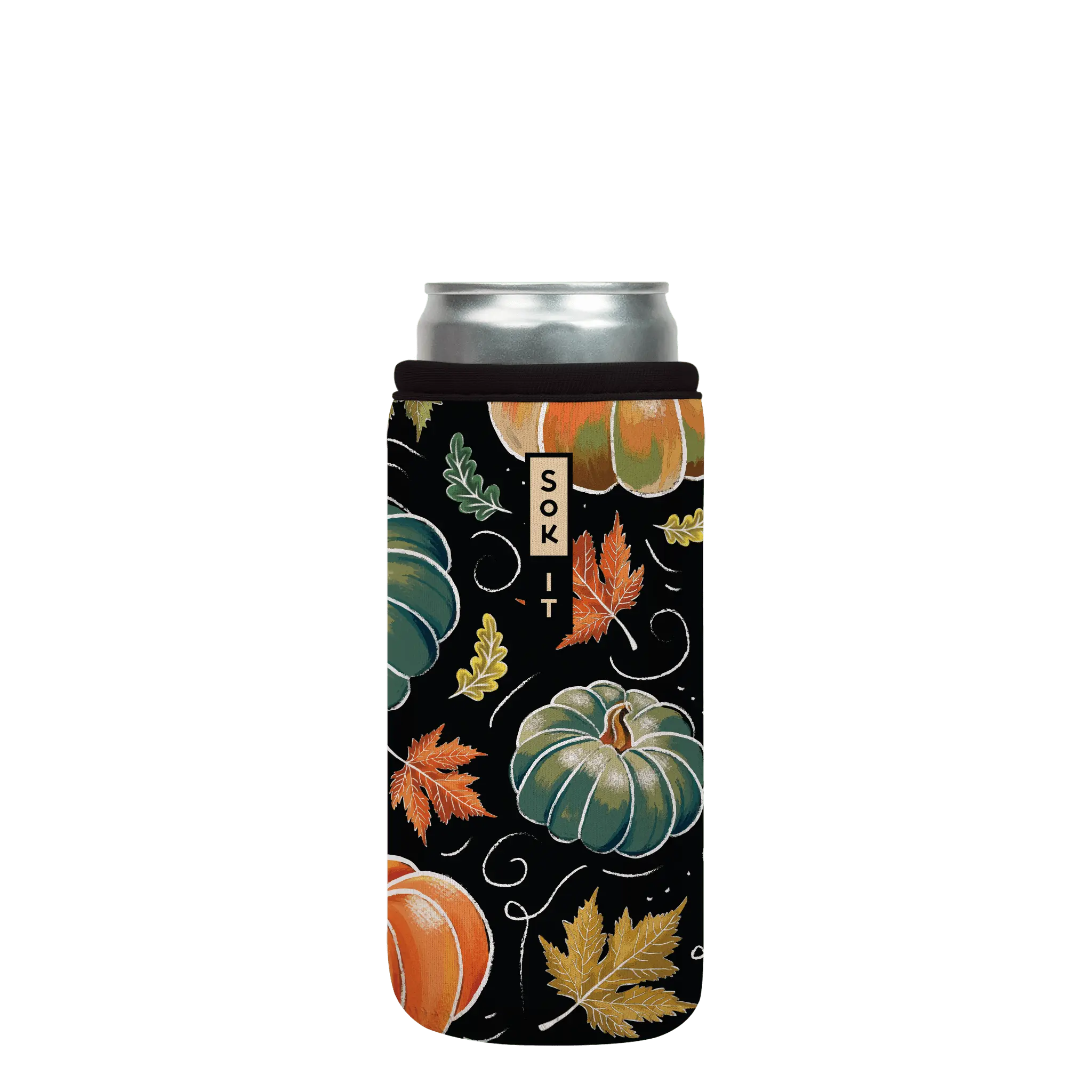 Sok-It CanSok - Midnight Harvest 12oz-Slim-Can 12.99 CanSok-Fall Holiday