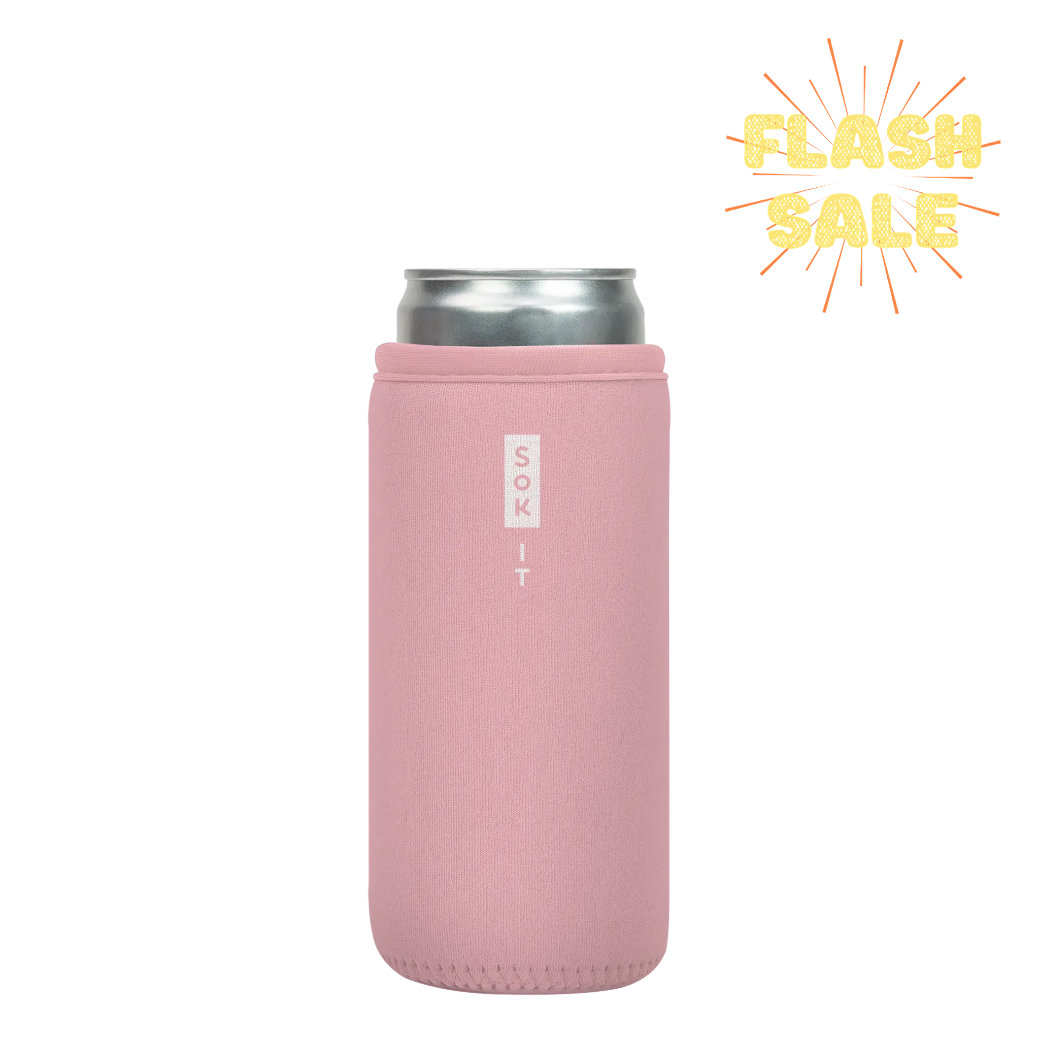 Sok-It CanSok - Millennial Pink 12oz-Slim-Can 12.99 CanSok-Classic Solid