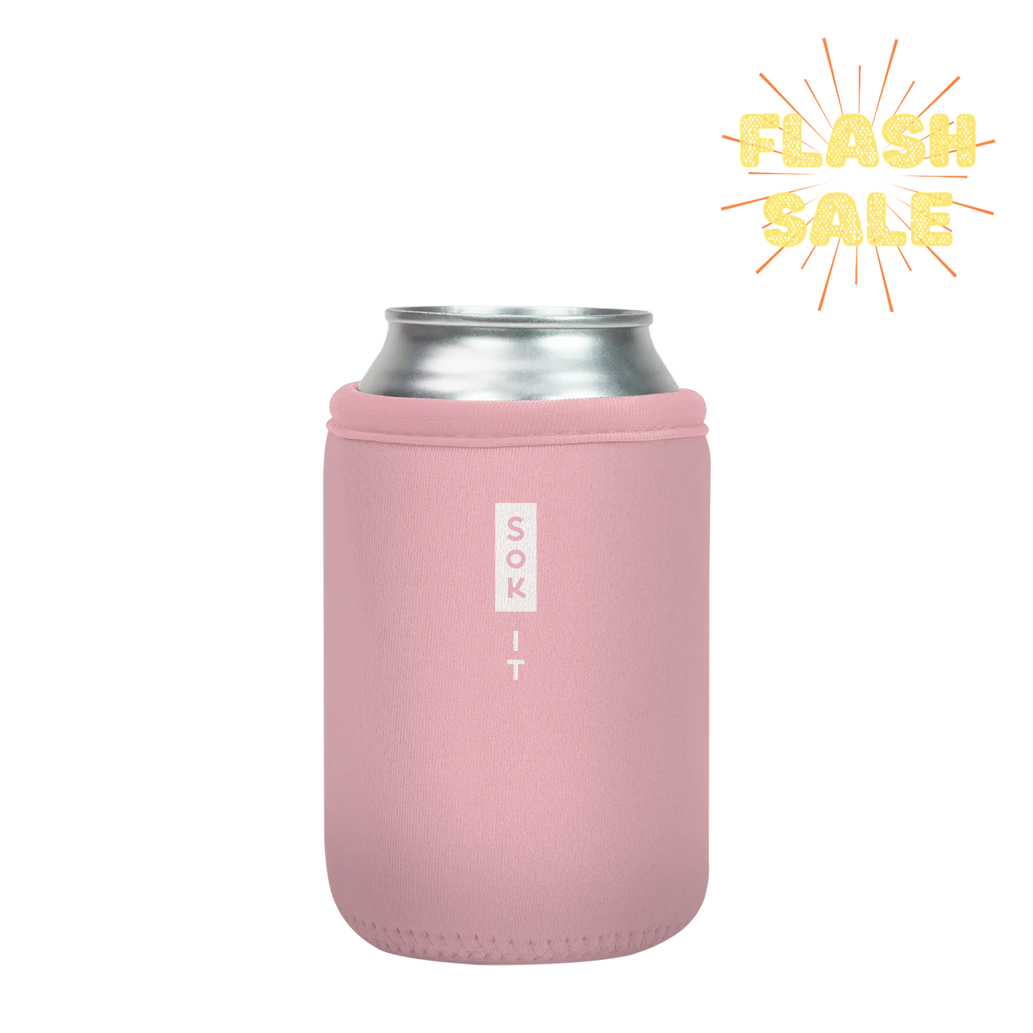 Sok-It CanSok - Millennial Pink 12oz-Can 12.99 CanSok-Classic Solid