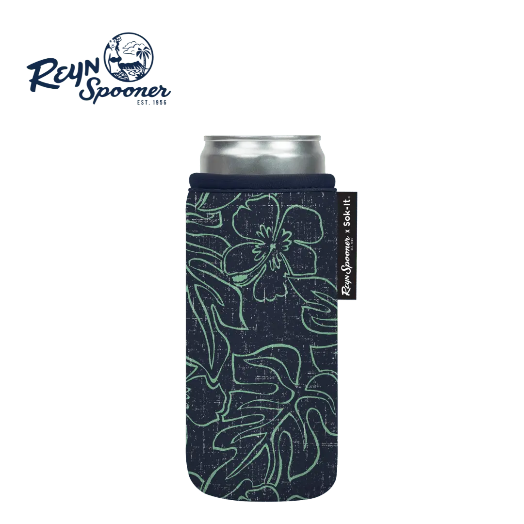 Sok-It CanSok - Monstera Ink 12oz-Slim-Can 6.49 CanSok-Tropical