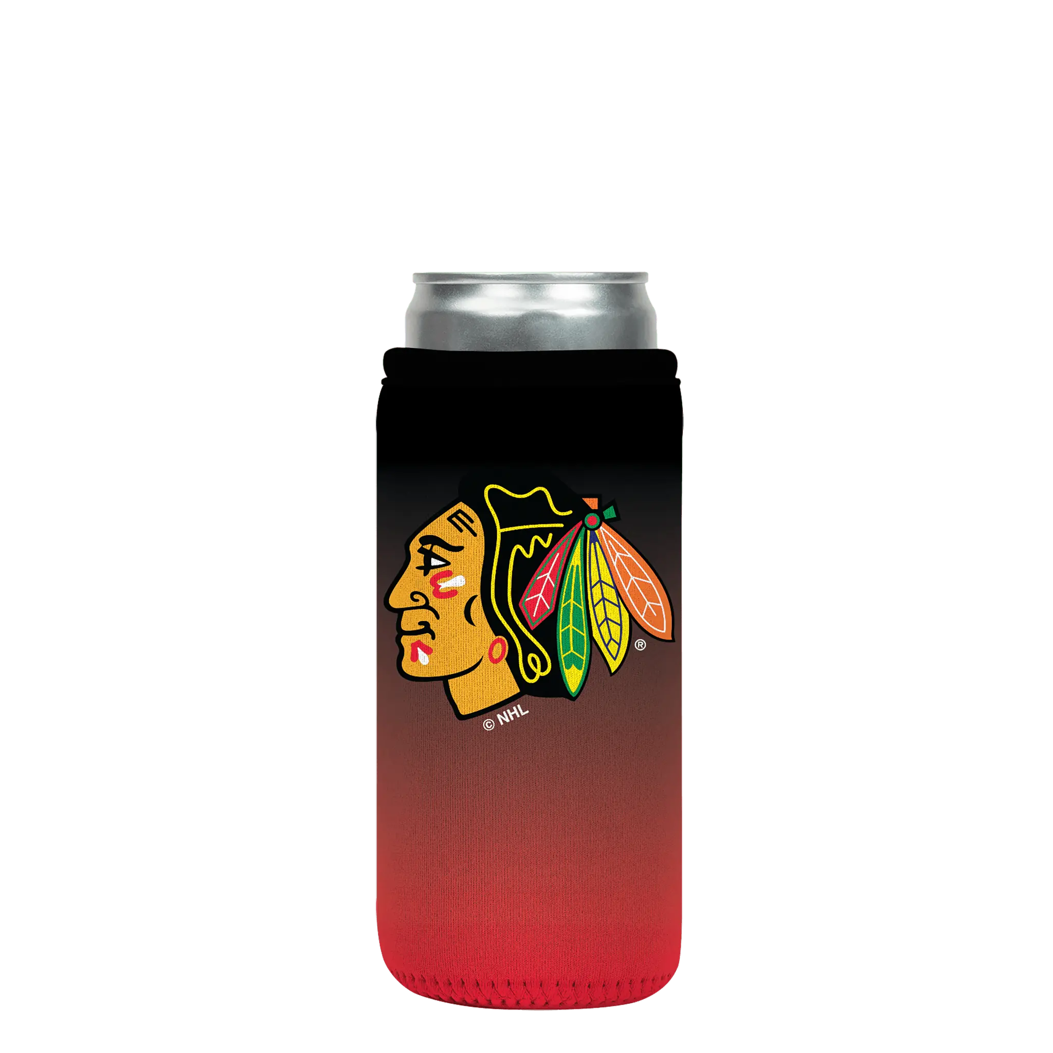 Sok-It CanSok - NHL® Chicago Blackhawks® Ombre 12oz-Slim-Can 15.99 CanSok-NHL