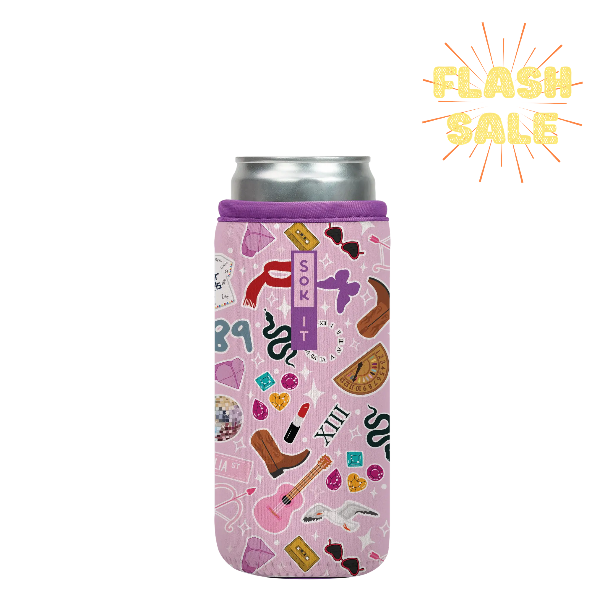 Sok-It CanSok - On Tour 12oz-Slim-Can 13.99 CanSok-Evergreen