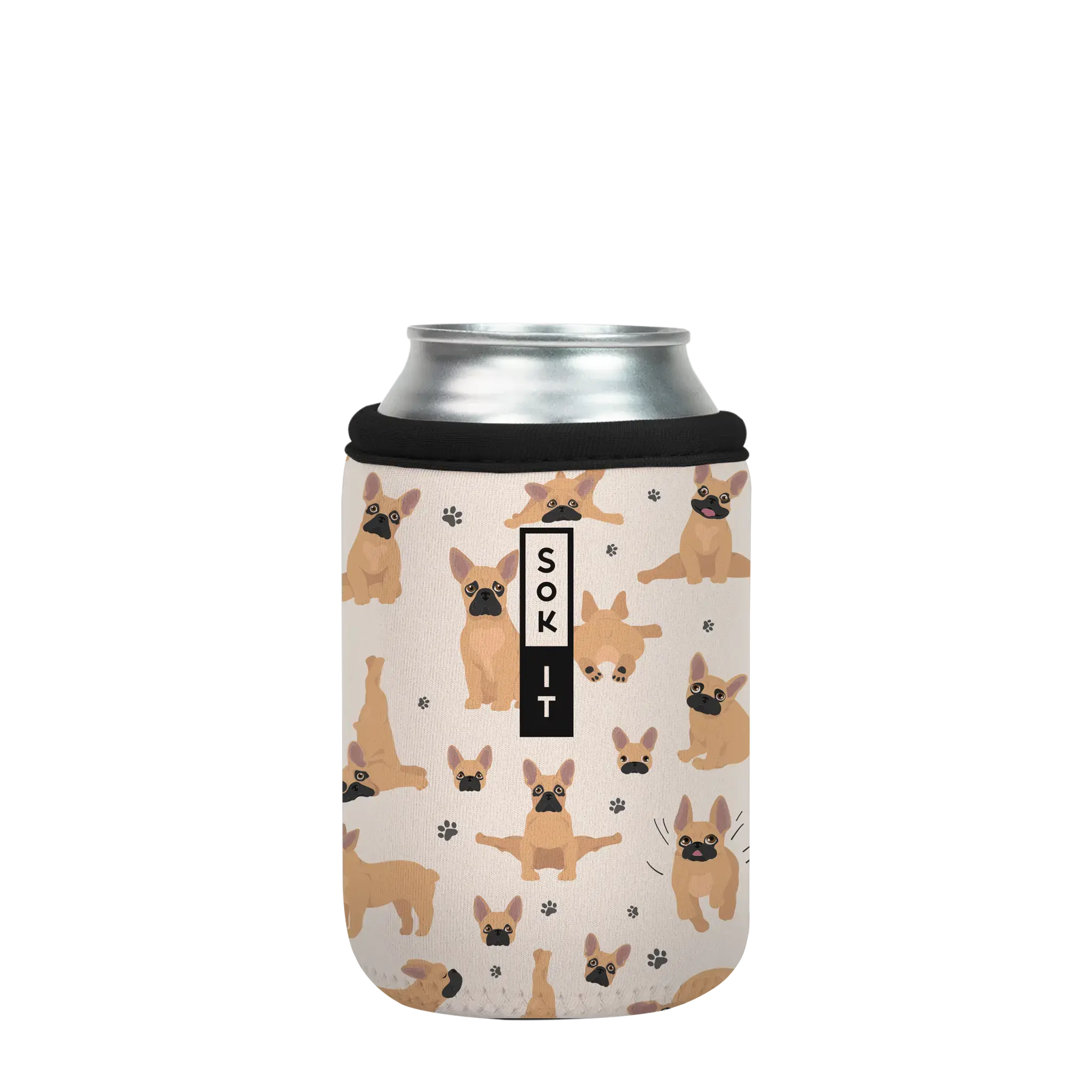 Sok-It CanSok - Pardon My Frenchie 12oz Can 13.99 CanSok-Evergreen