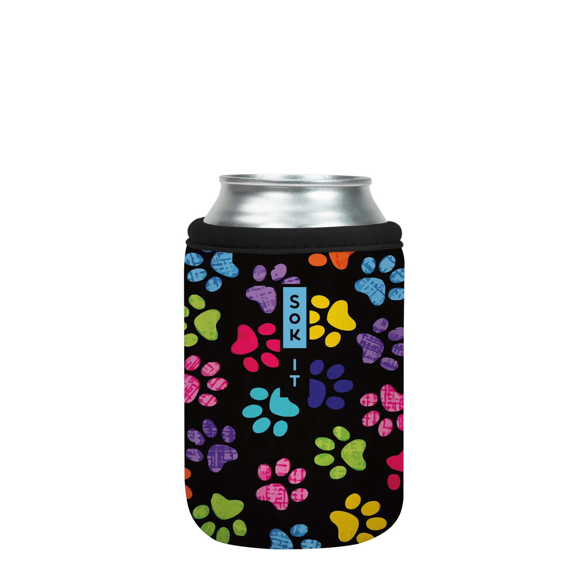 Sok-It CanSok - Pawsitive Vibes 12oz-Can 12.99 CanSok-Animals