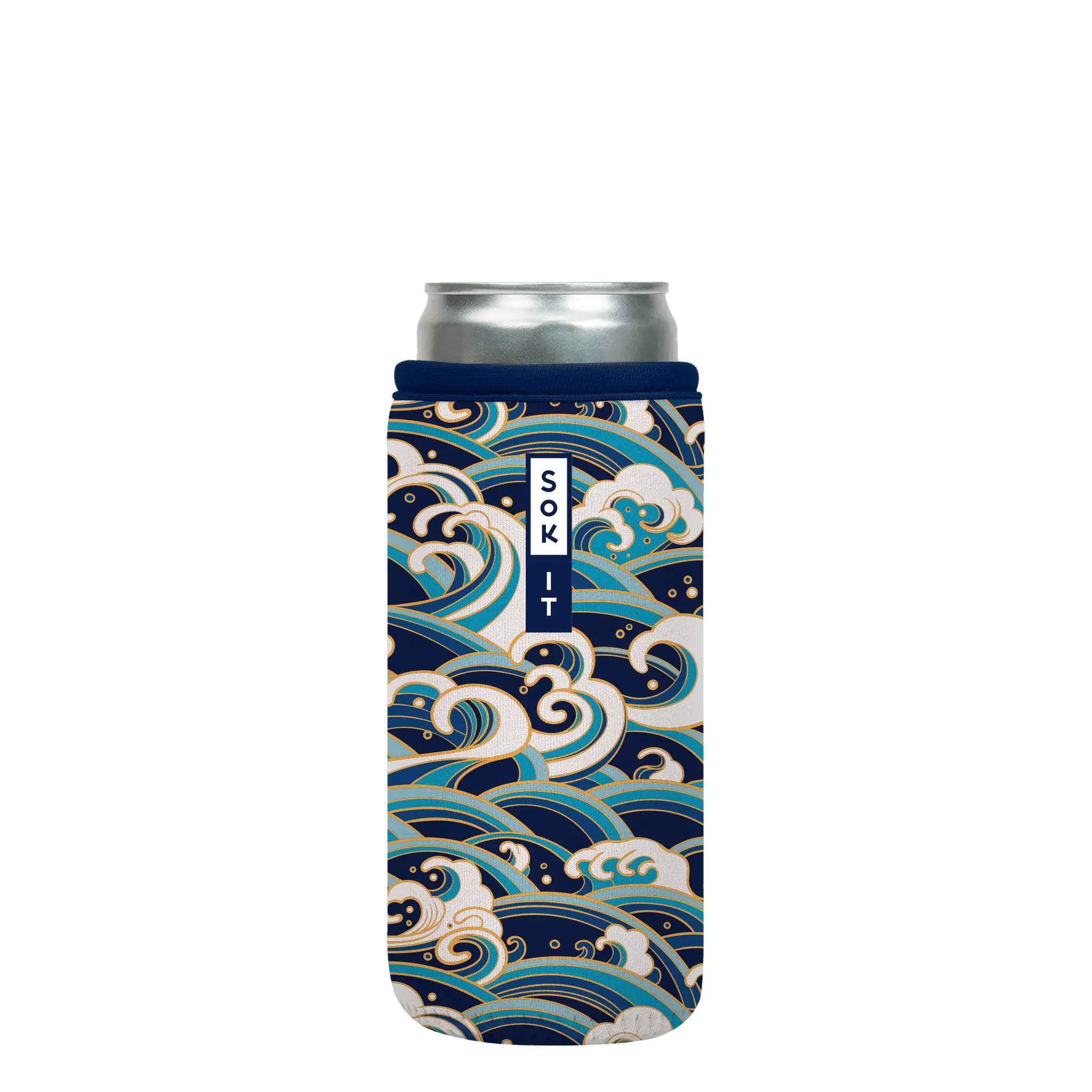 Sok-It CanSok - Perfect Wave 12oz-Slim-Can 12.99 CanSok-Tropical