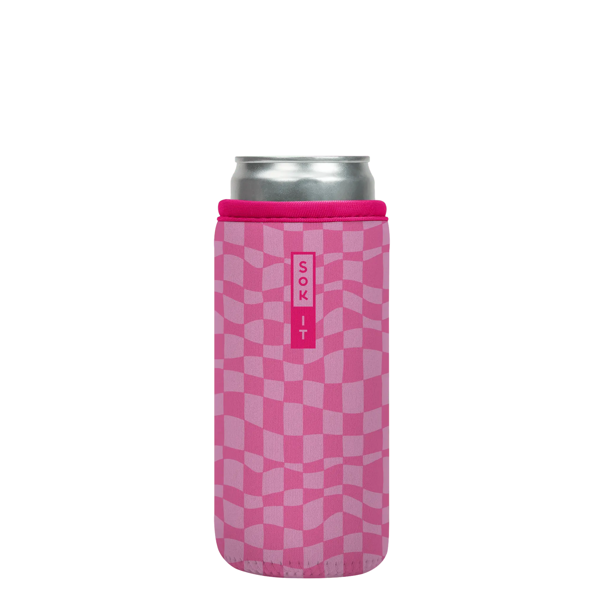 Sok-It CanSok - Pink Grand Prix 12oz-Slim-Can 12.99 CanSok-Nostalgic