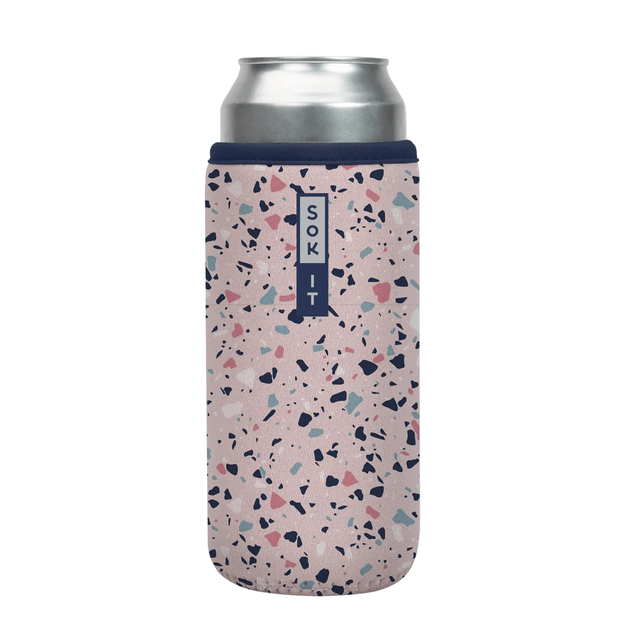 Sok-It CanSok - Pink Terrazzo 25oz-Can 14.99 CanSok-Novelty