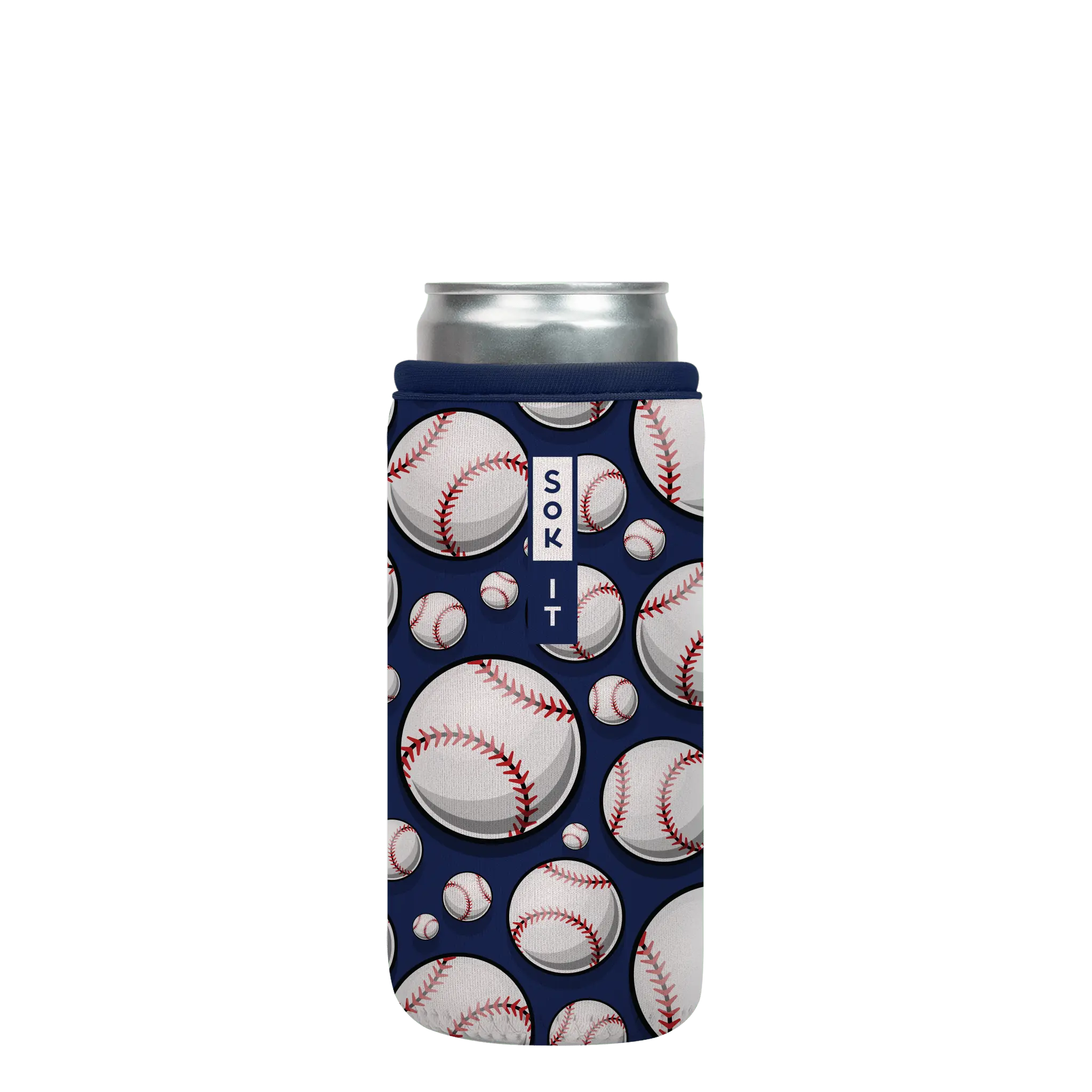 Sok-It CanSok - Play Ball 12oz-Slim-Can 12.99 CanSok-Novelty