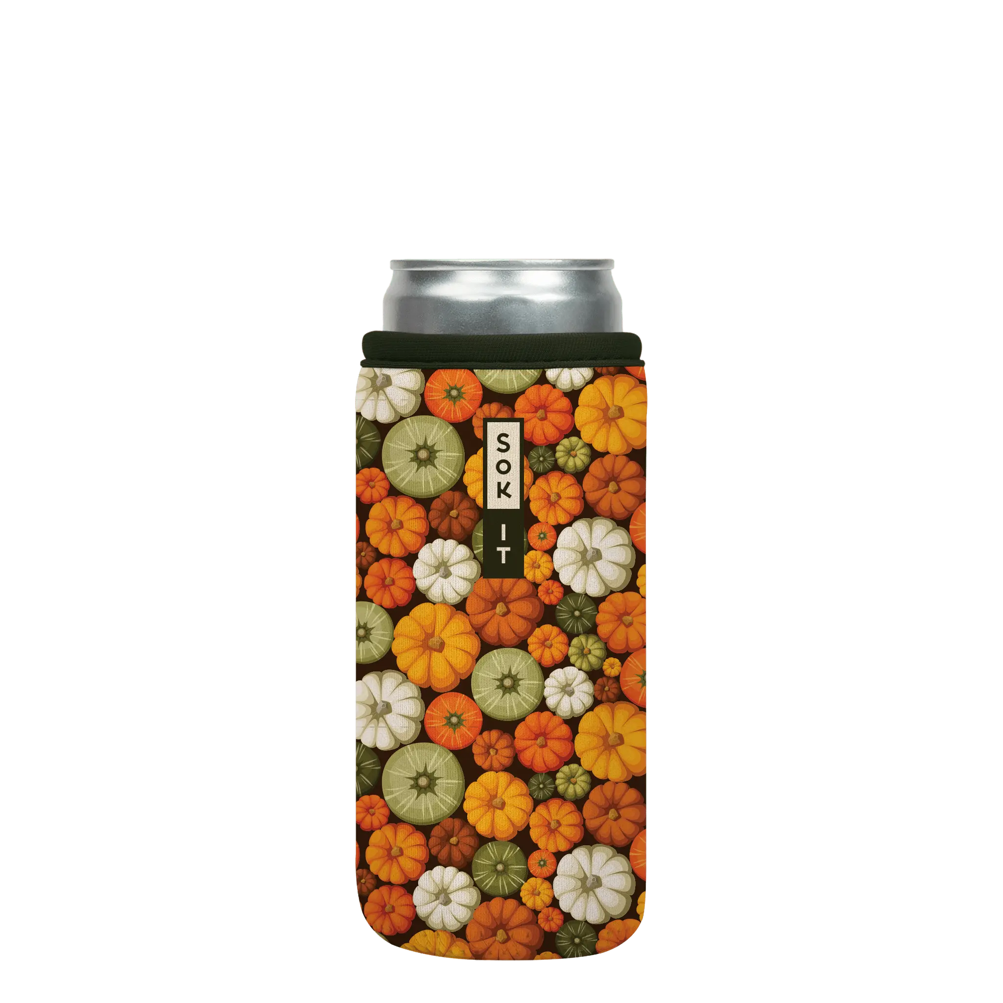 Sok-It CanSok - Pumpkin Spice 12oz-Slim-Can 12.99 CanSok-Fall Holiday