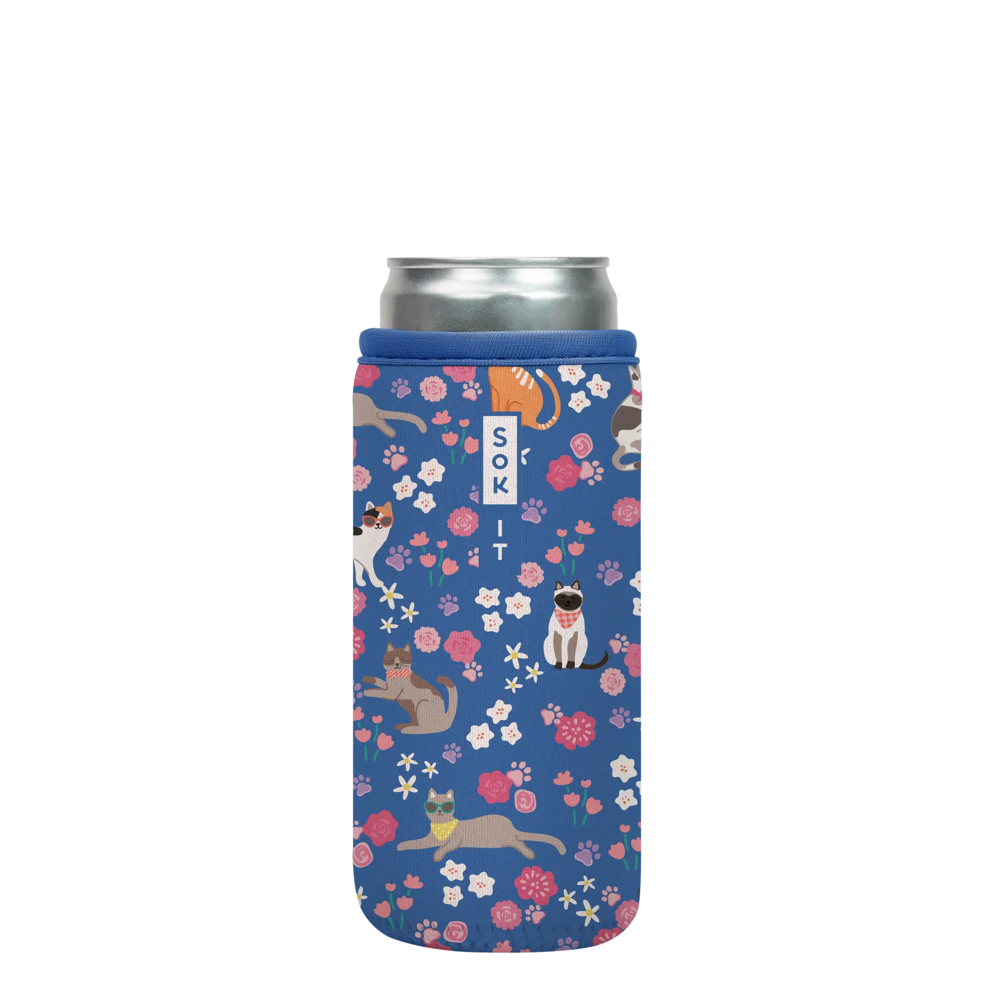 Sok-It CanSok - Purr-fection 12oz-Slim-Can 13.99 CanSok-Evergreen