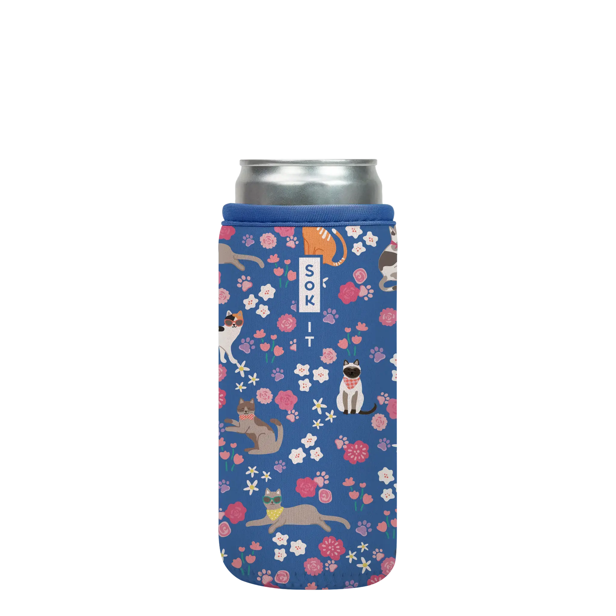 Sok-It CanSok - Purr-fection 12oz-Slim-Can 13.99 CanSok-Evergreen