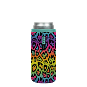 Sok-It CanSok - Rainbow Leopard 12oz-Slim-Can 12.99 CanSok-Animal Prints
