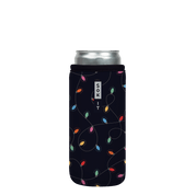 Sok-It CanSok - Rainbow Lights 12oz-Slim 12.99 CanSok-Winter Holiday
