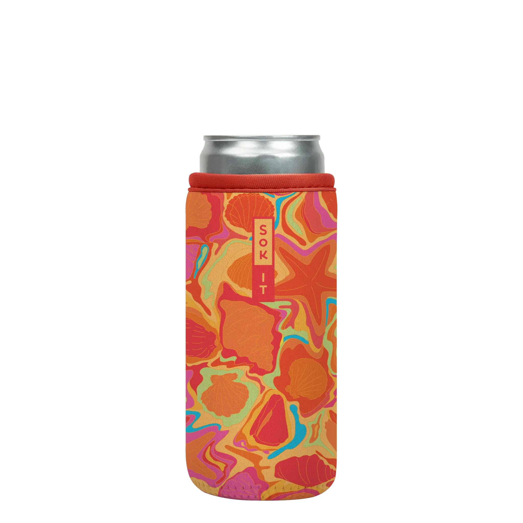 Sok-It CanSok - Seaside Escape 12oz-Slim-Can 7.78 CanSok-Tropical