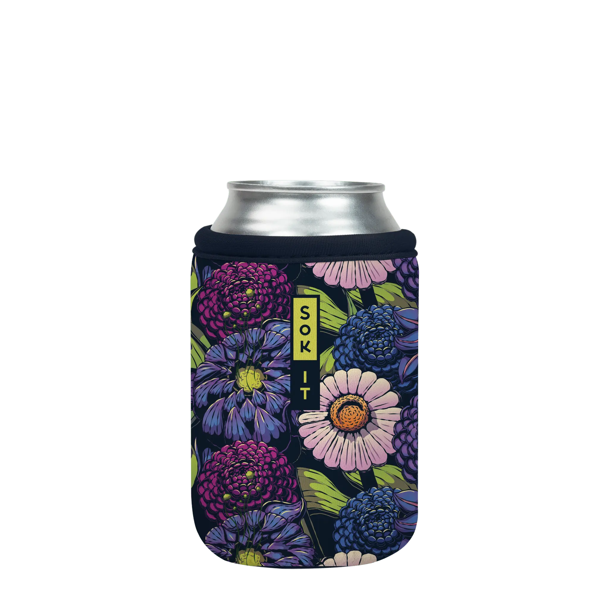 Sok-It CanSok - Secret Garden 12oz-Can 12.99 CanSok-FW Floral