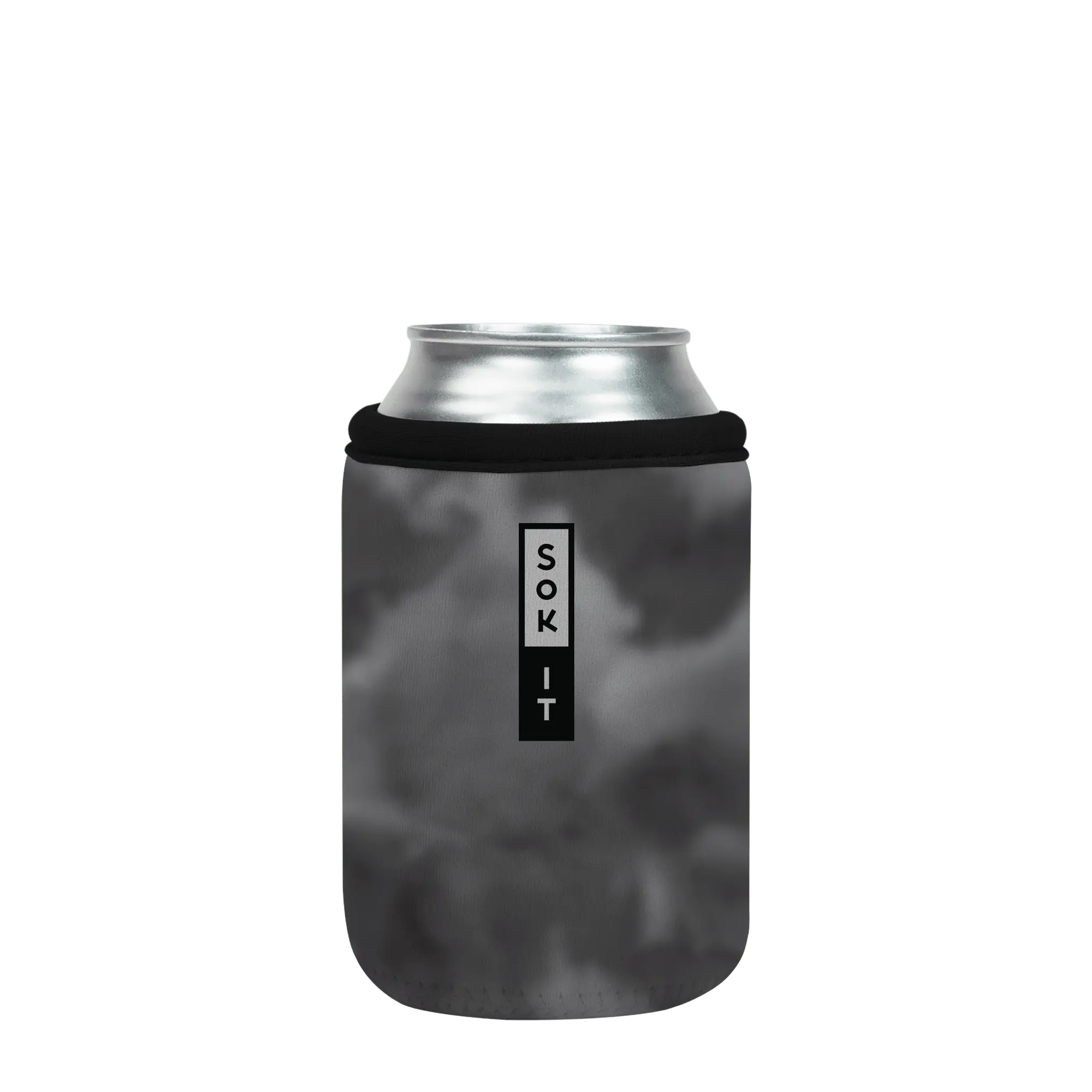 Sok-It CanSok - Shades of Gray 12oz-Can 12.99 CanSok-Classic Solid