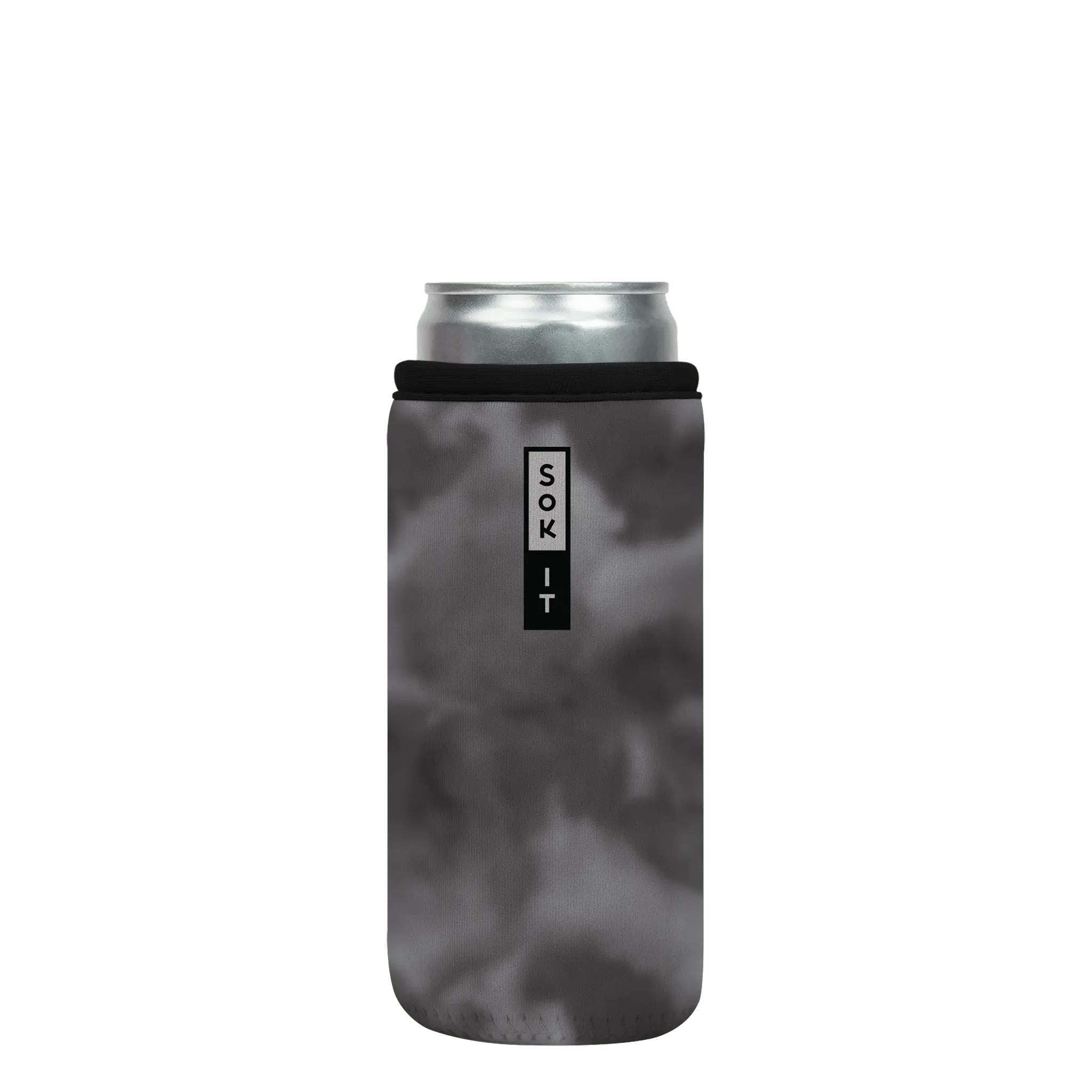 Sok-It CanSok - Shades of Gray 12oz-Slim-Can 12.99 CanSok-Classic Solid