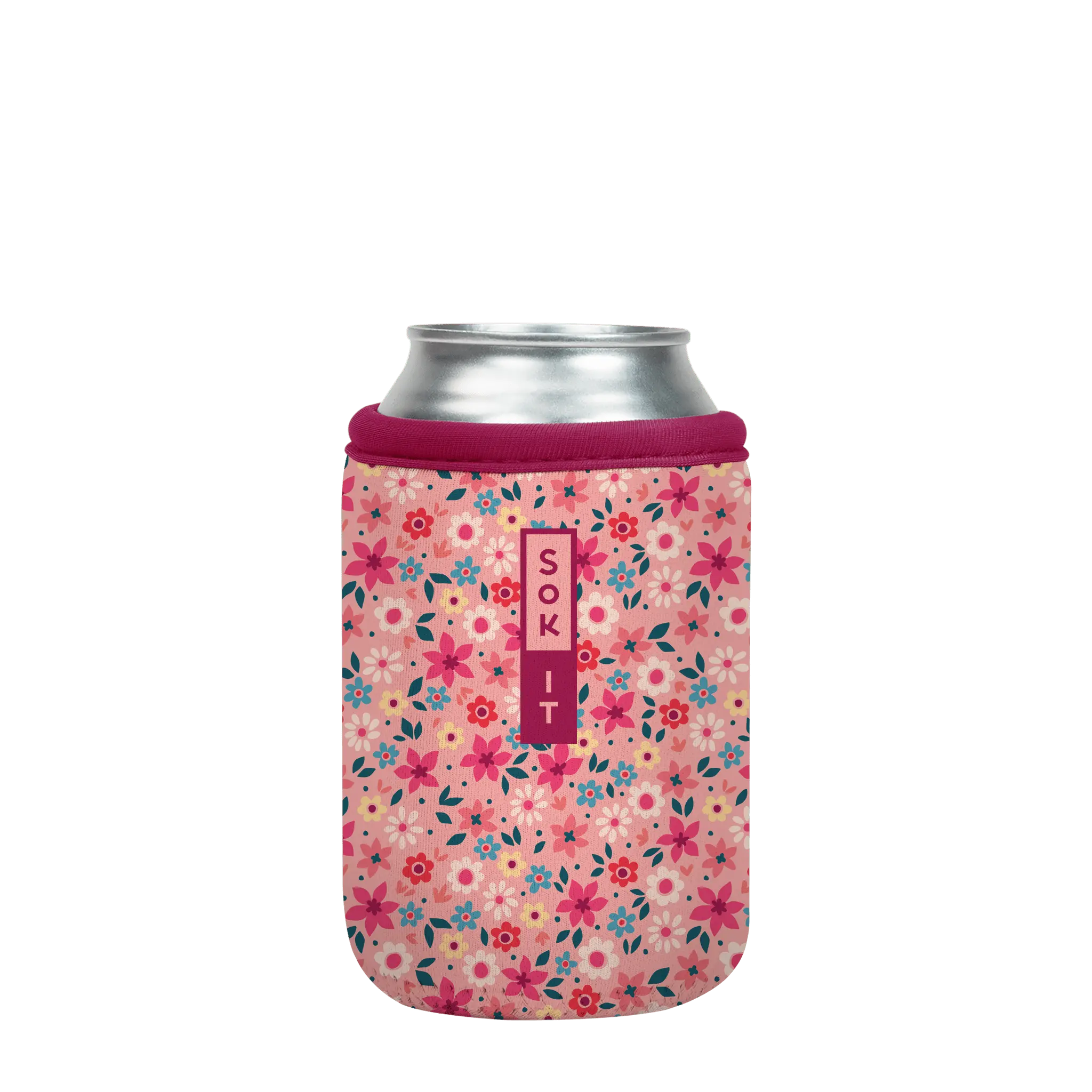 Sok-It CanSok - Spring Bouquet 12oz-Can 12.99 CanSok-SS Floral