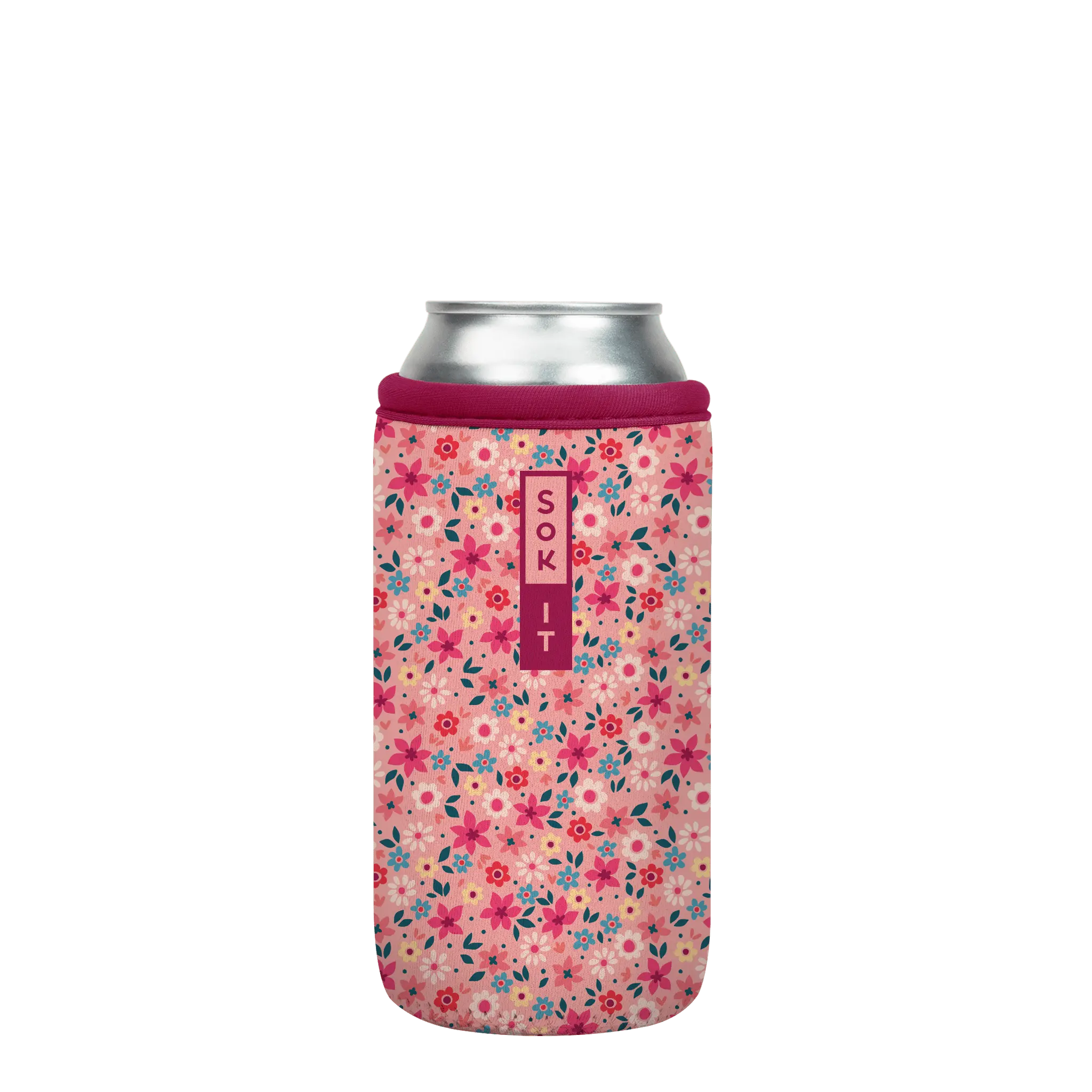 Sok-It CanSok - Spring Bouquet 16oz-Can 13.99 CanSok-SS Floral