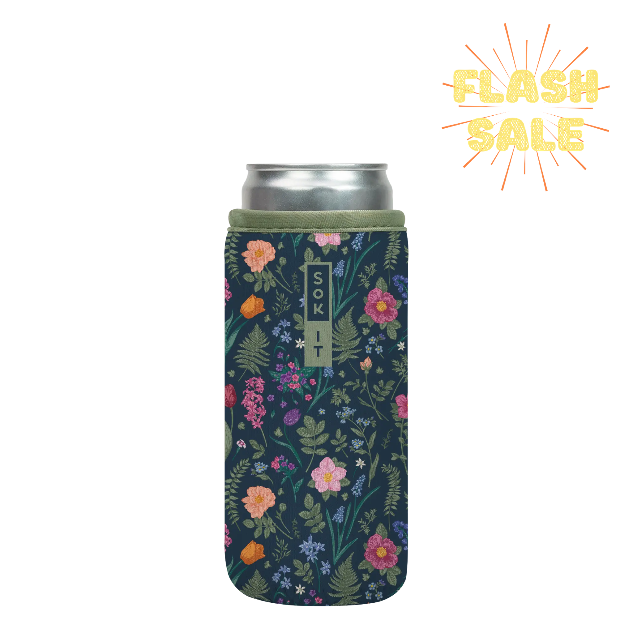 Sok-It CanSok - Spring Noir 12oz-Slim-Can 13.99 CanSok-Evergreen