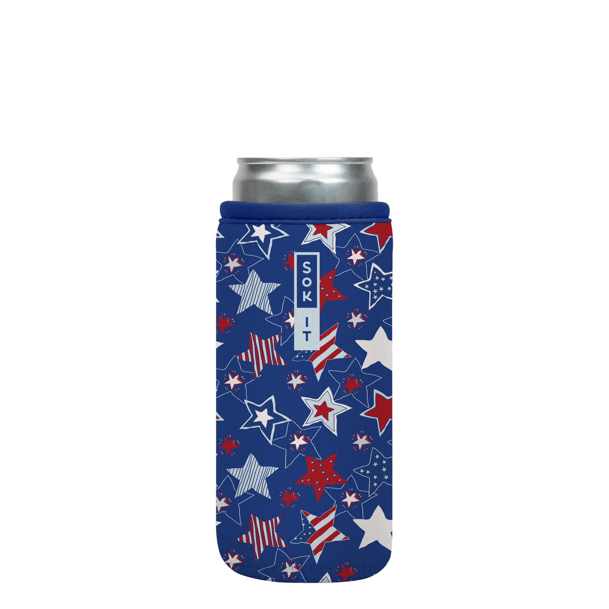 Sok-It CanSok - Star-spangled 12oz-Slim-Can 12.99 CanSok-Summer Holiday