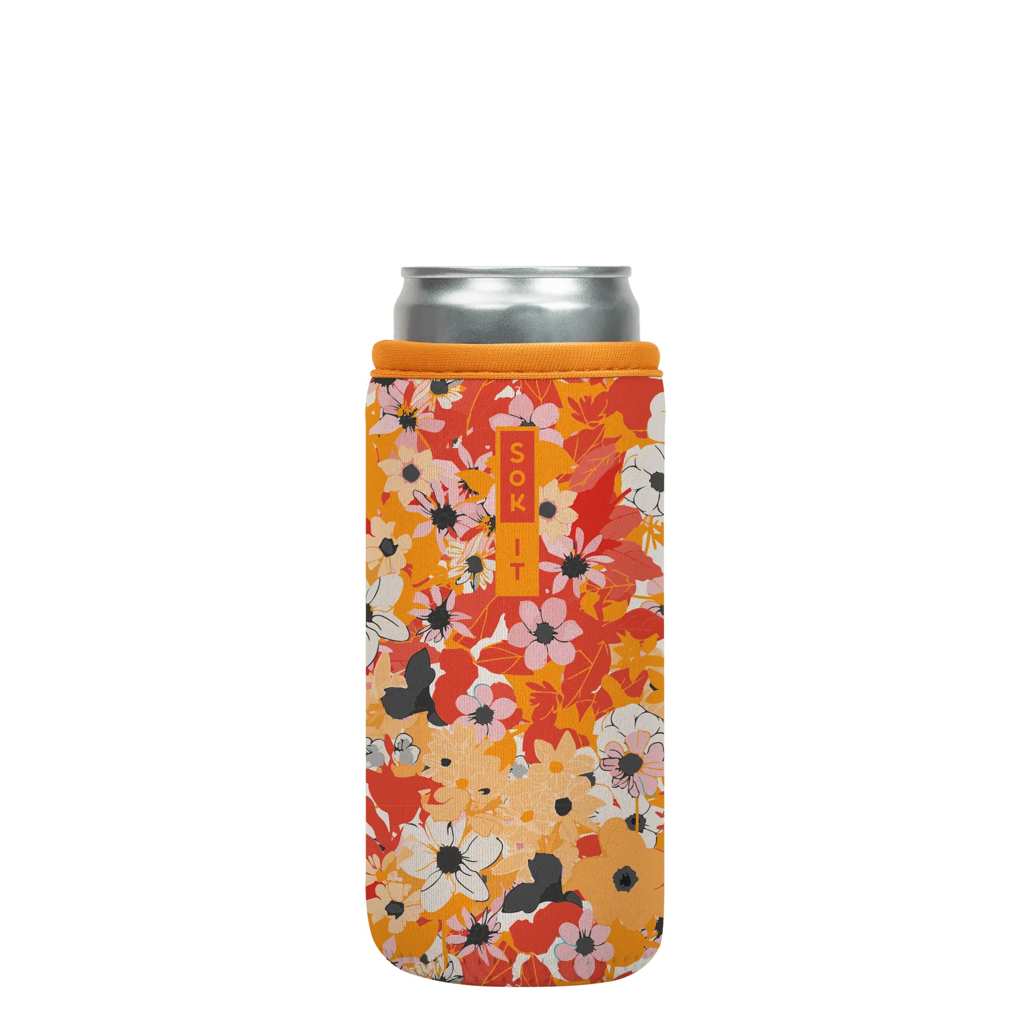 Sok-It CanSok - Sunkissed Garden 12oz-Slim-Can 12.99 CanSok-SS Floral