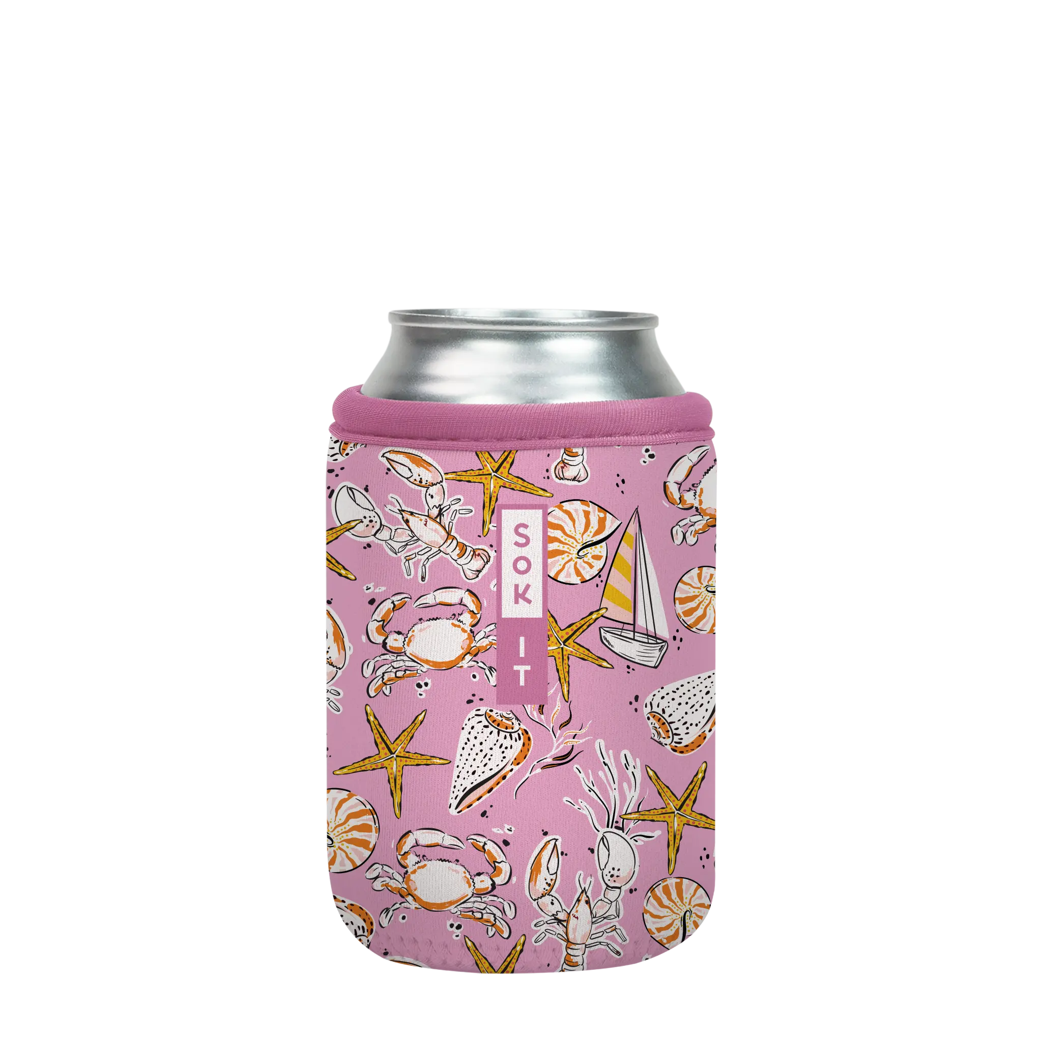 Sok-It CanSok - Tidal Treasures 12oz-Can 13.99 CanSok-Summer Holiday