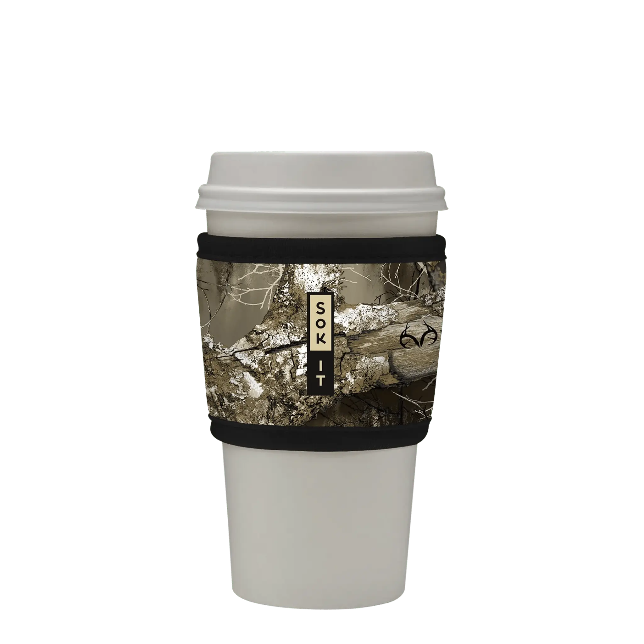 Sok It Can Sok Insulated Neoprene Can Sleeve - Keeps 12oz Beer & Soda Cold, No Condensation (Realtree Camo)