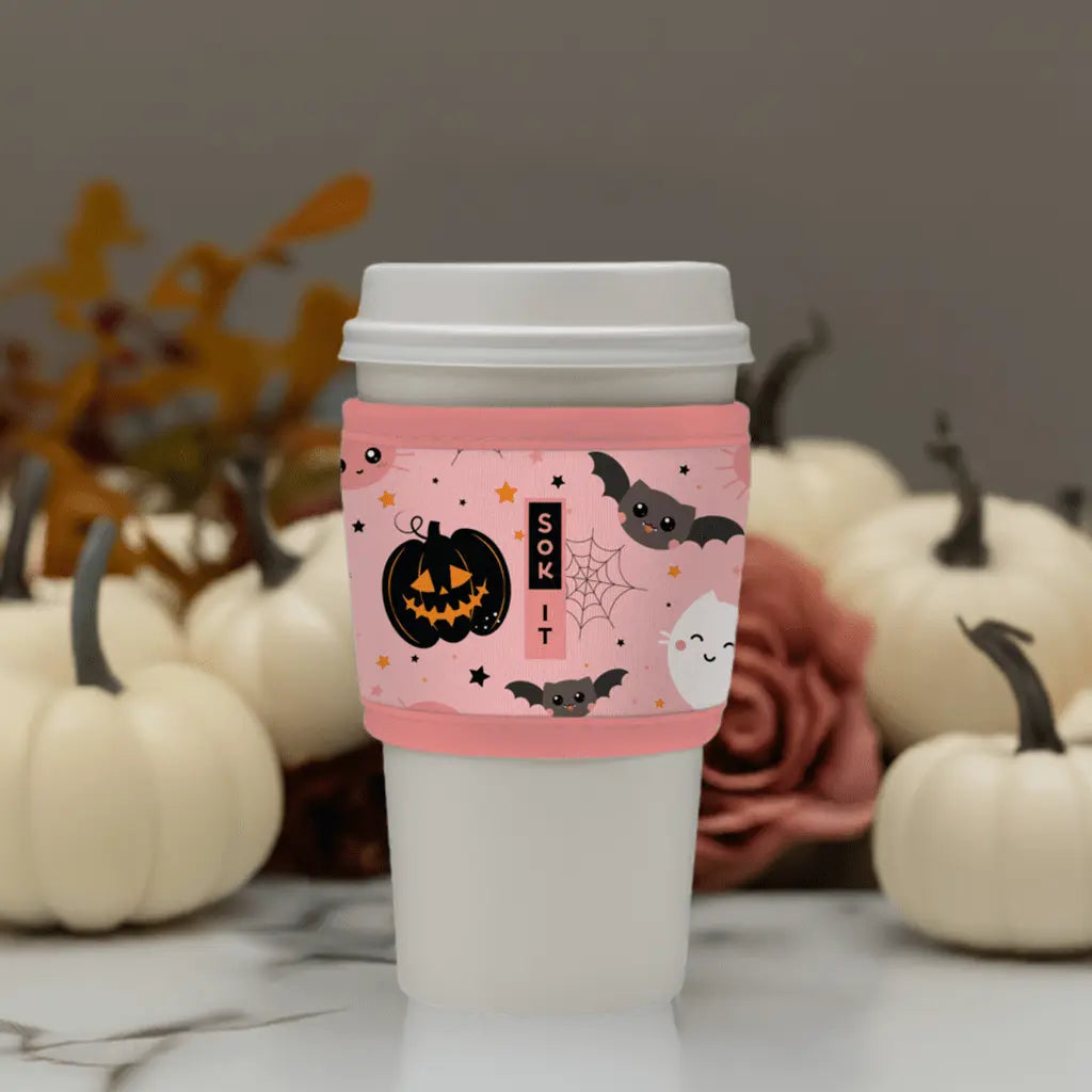 Sok-It HotSok - Spooky in Pink   HotSok-Fall Holiday