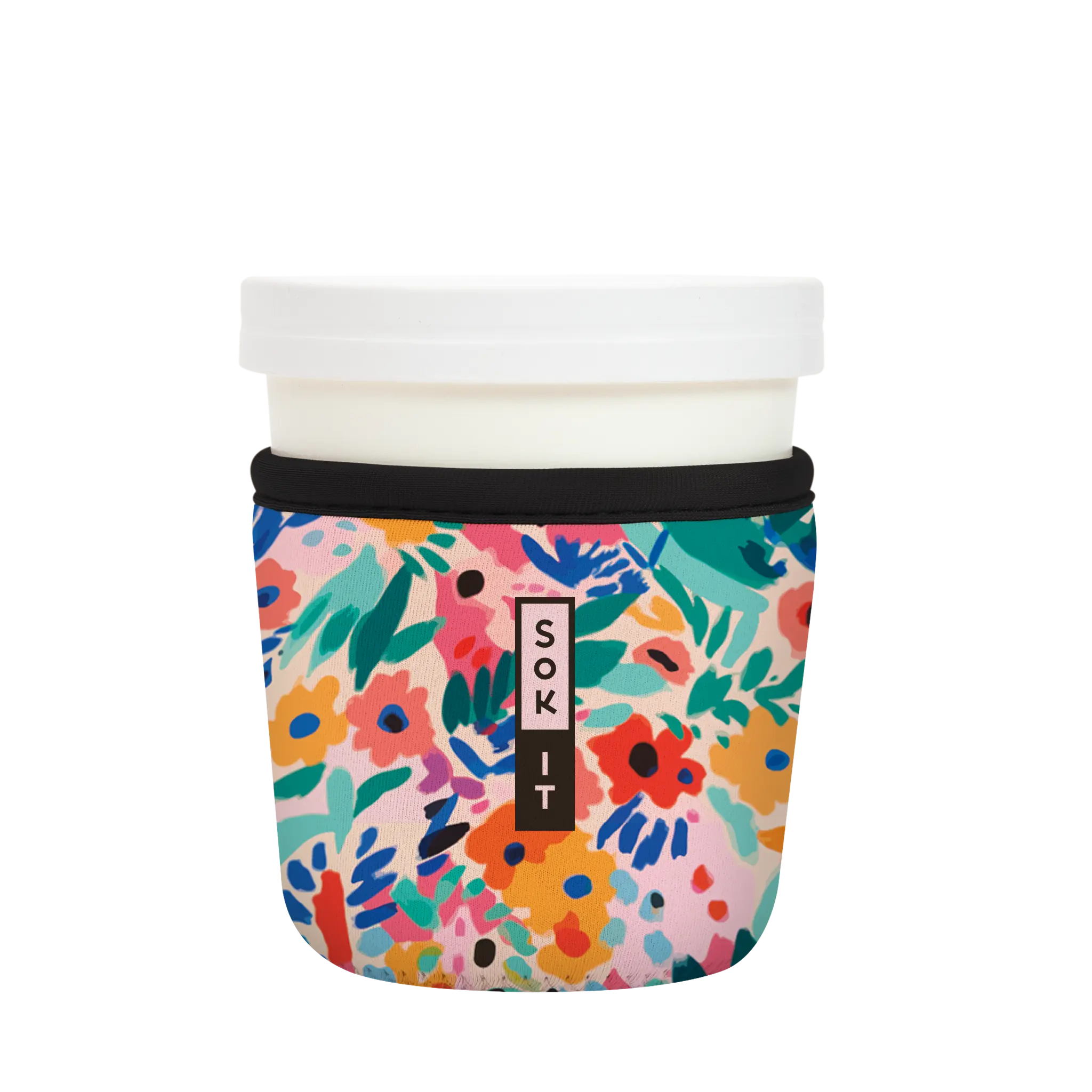 Sok-It IceCreamSok - Abstract Floral  