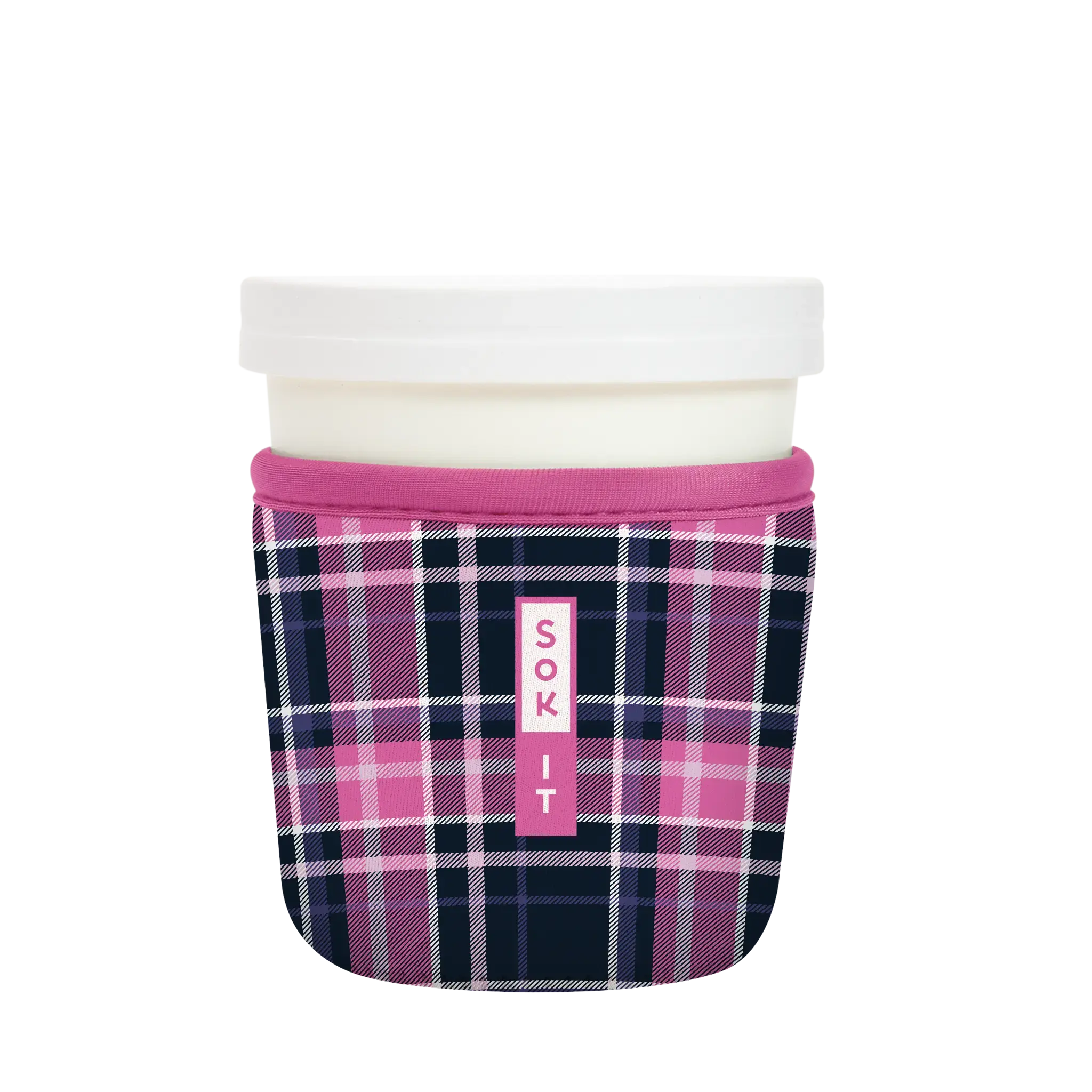 IceCreamSok - Berry Plaid