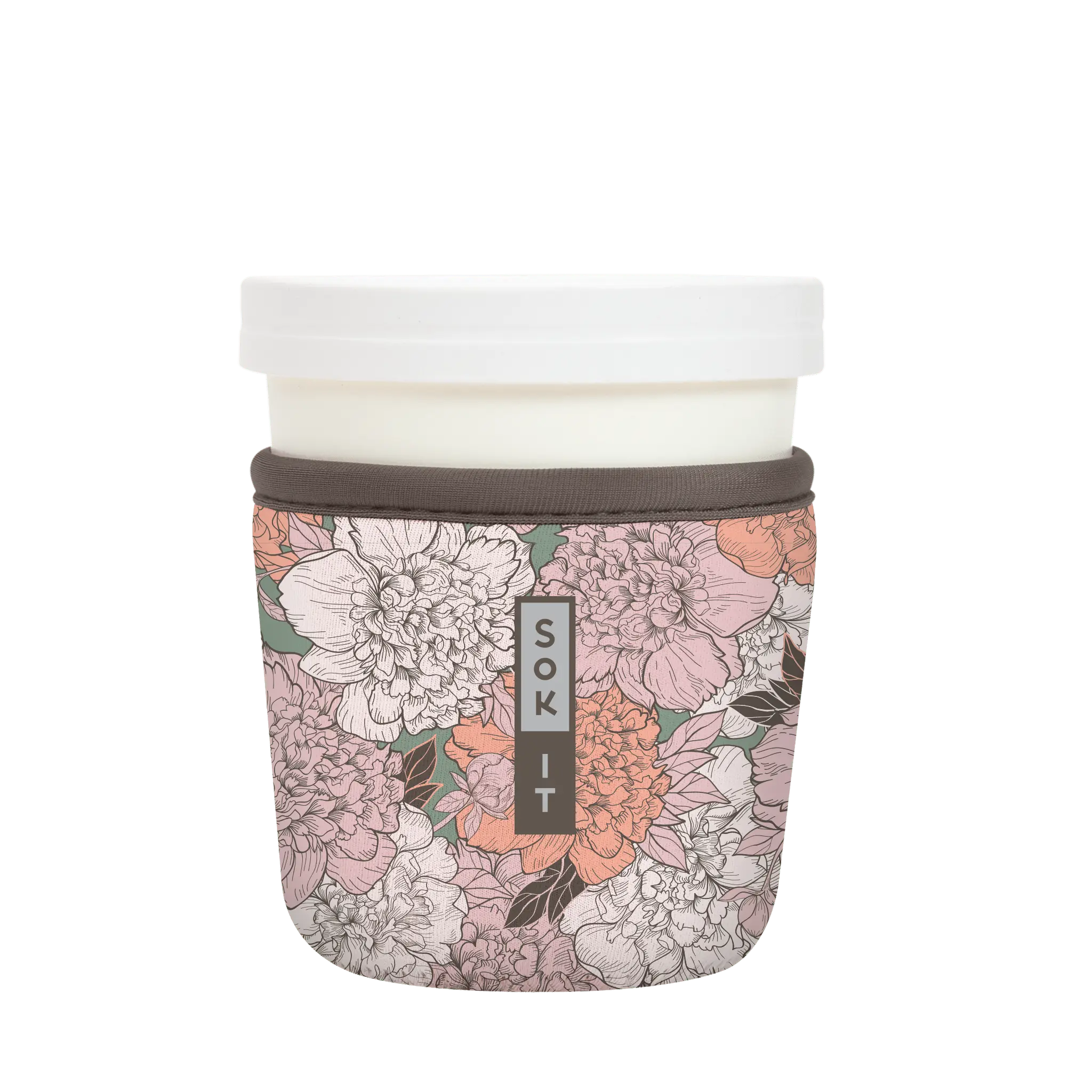 Sok-It IceCreamSok - Carnations   IceCreamSok-FW Floral