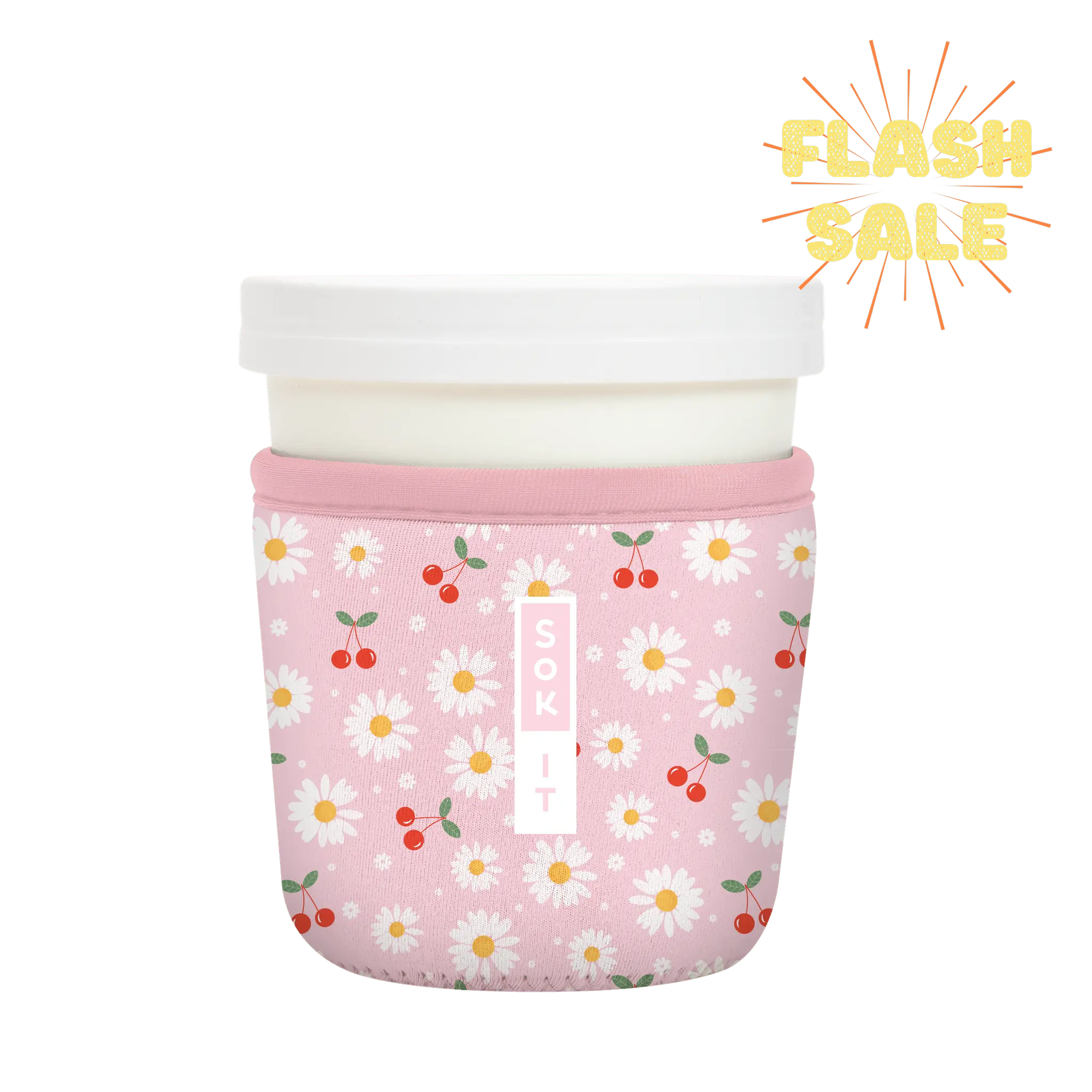 Sok-It IceCreamSok - Cherry Bomb   IceCreamSok-SS Floral