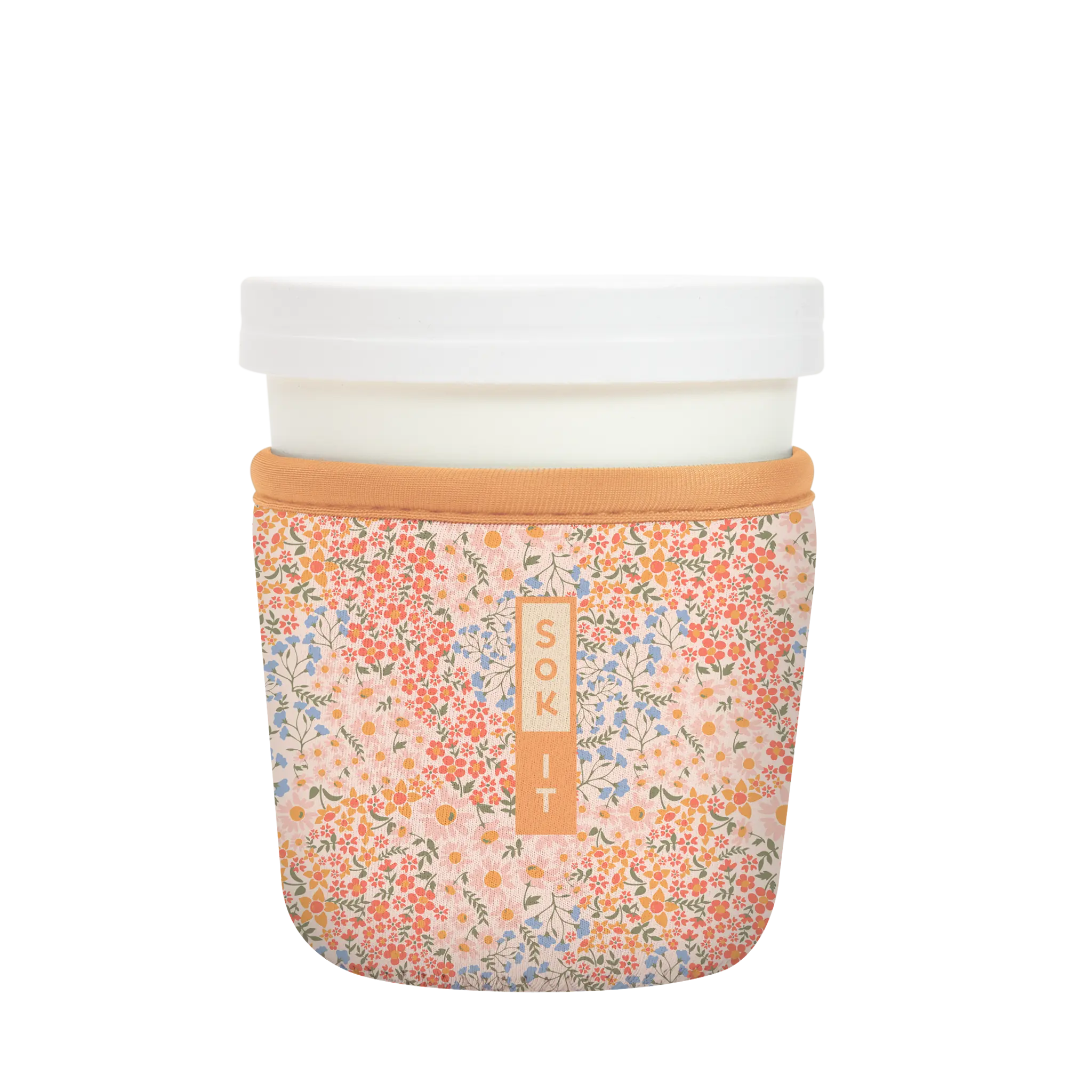 Sok-It IceCreamSok - Dainty Florals   IceCreamSok-Spring Holiday