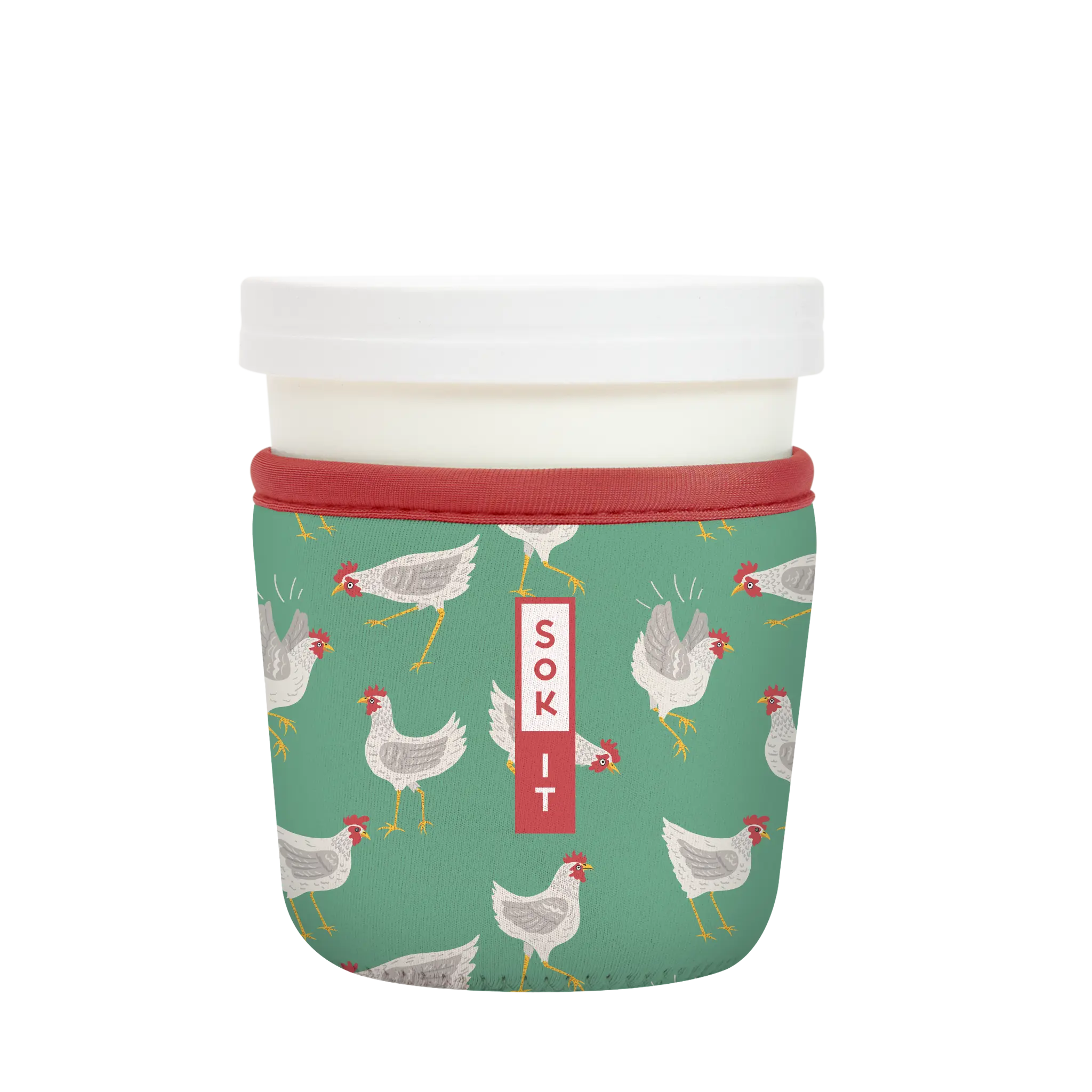 Sok-It IceCreamSok - Flew The Coop 16oz-Ice-Cream-Pint 14.99 IceCreamSok-Spring Holiday