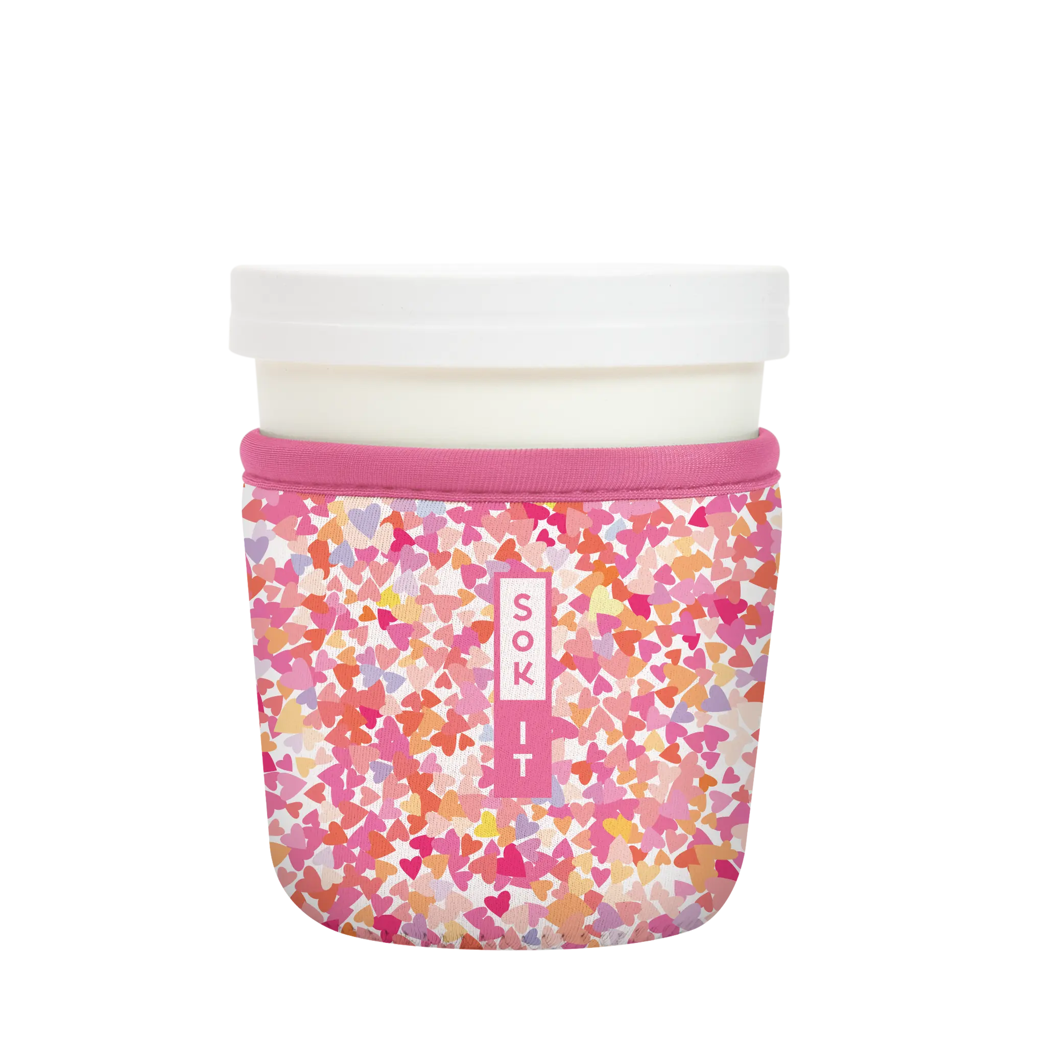 Sok-It IceCreamSok - Floral Hearts   IceCreamSok-Spring Holiday