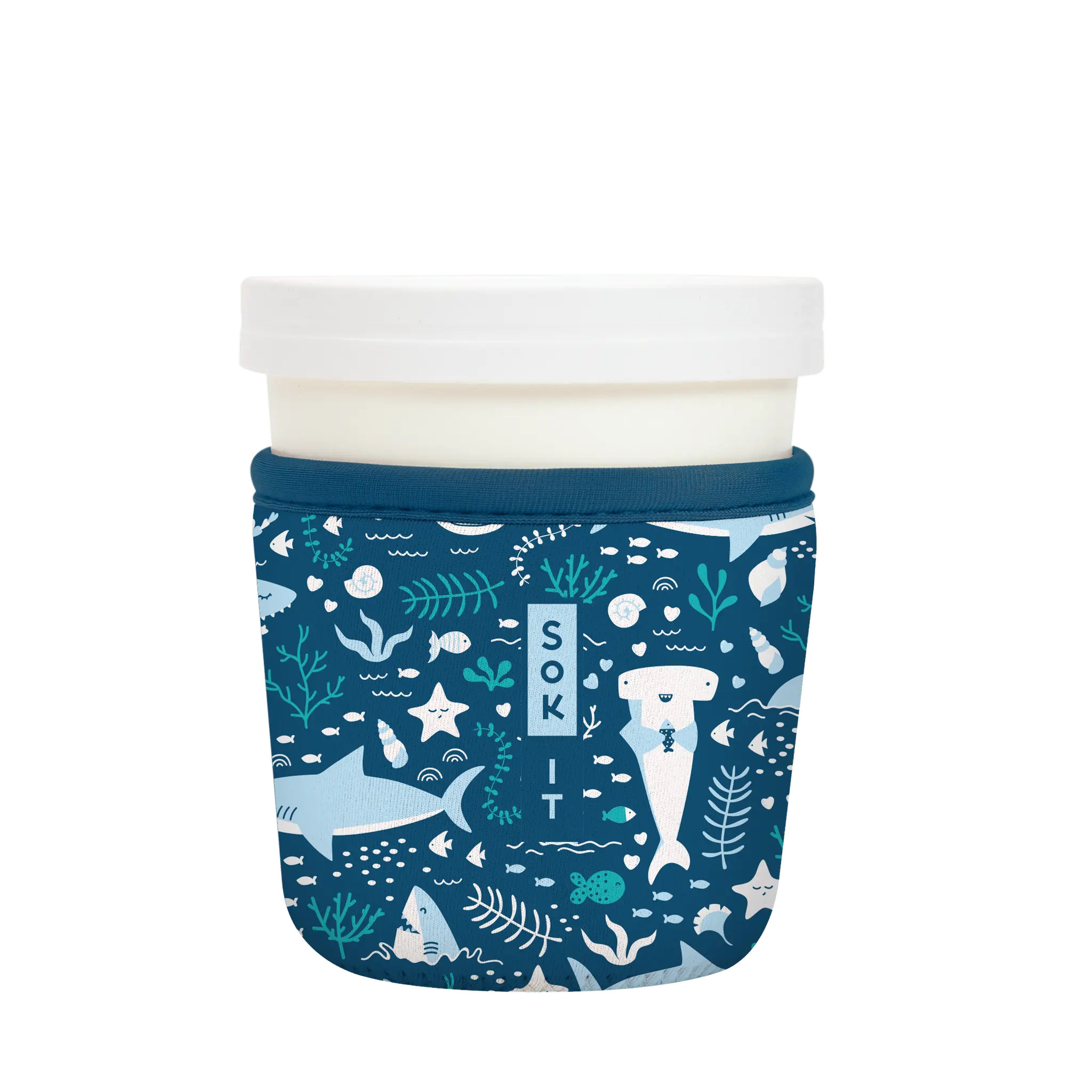 Sok-It IceCreamSok - Happy Sharks   IceCreamSok-Sealife