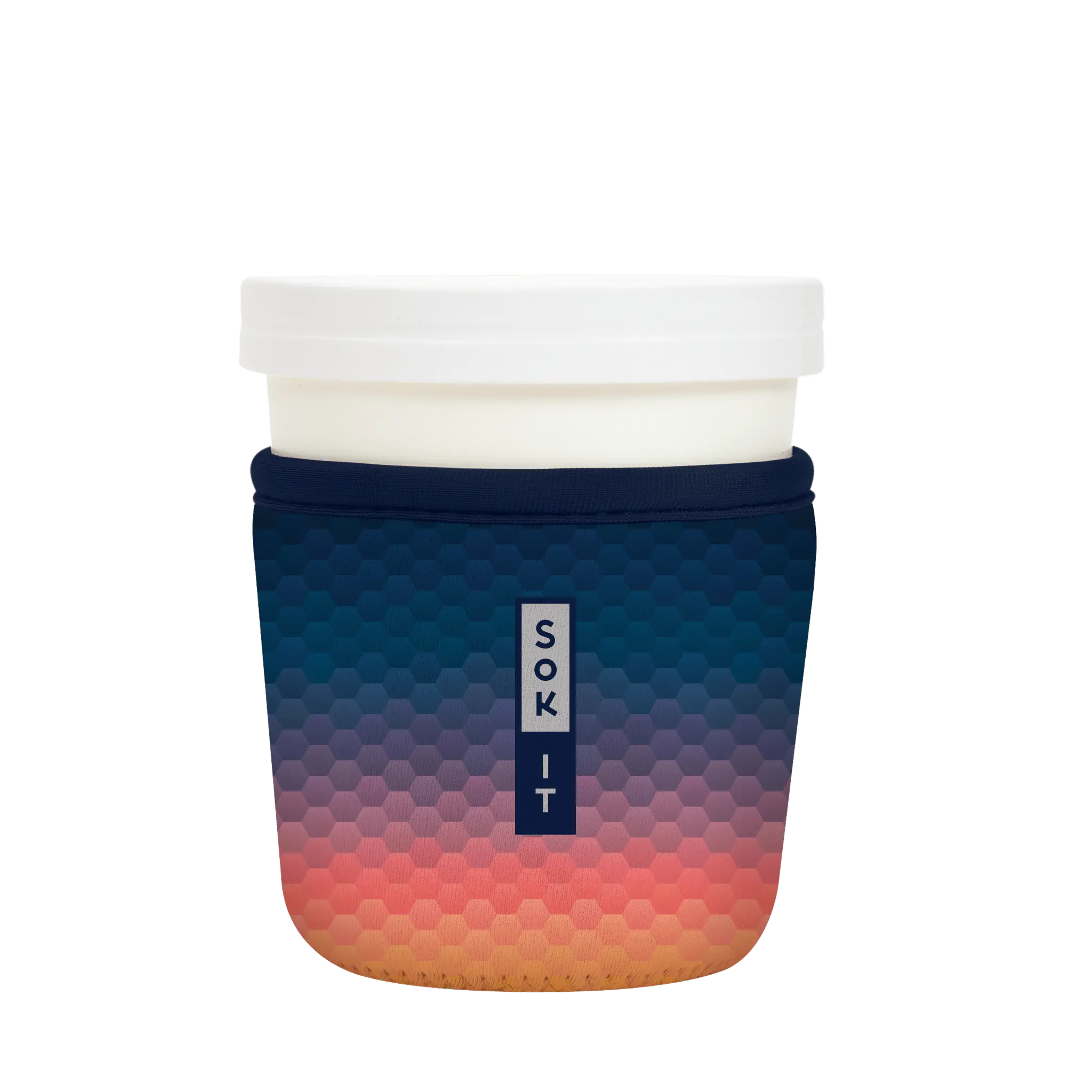 Sok-It IceCreamSok - Hexagon Sunset   IceCreamSok-Ombre