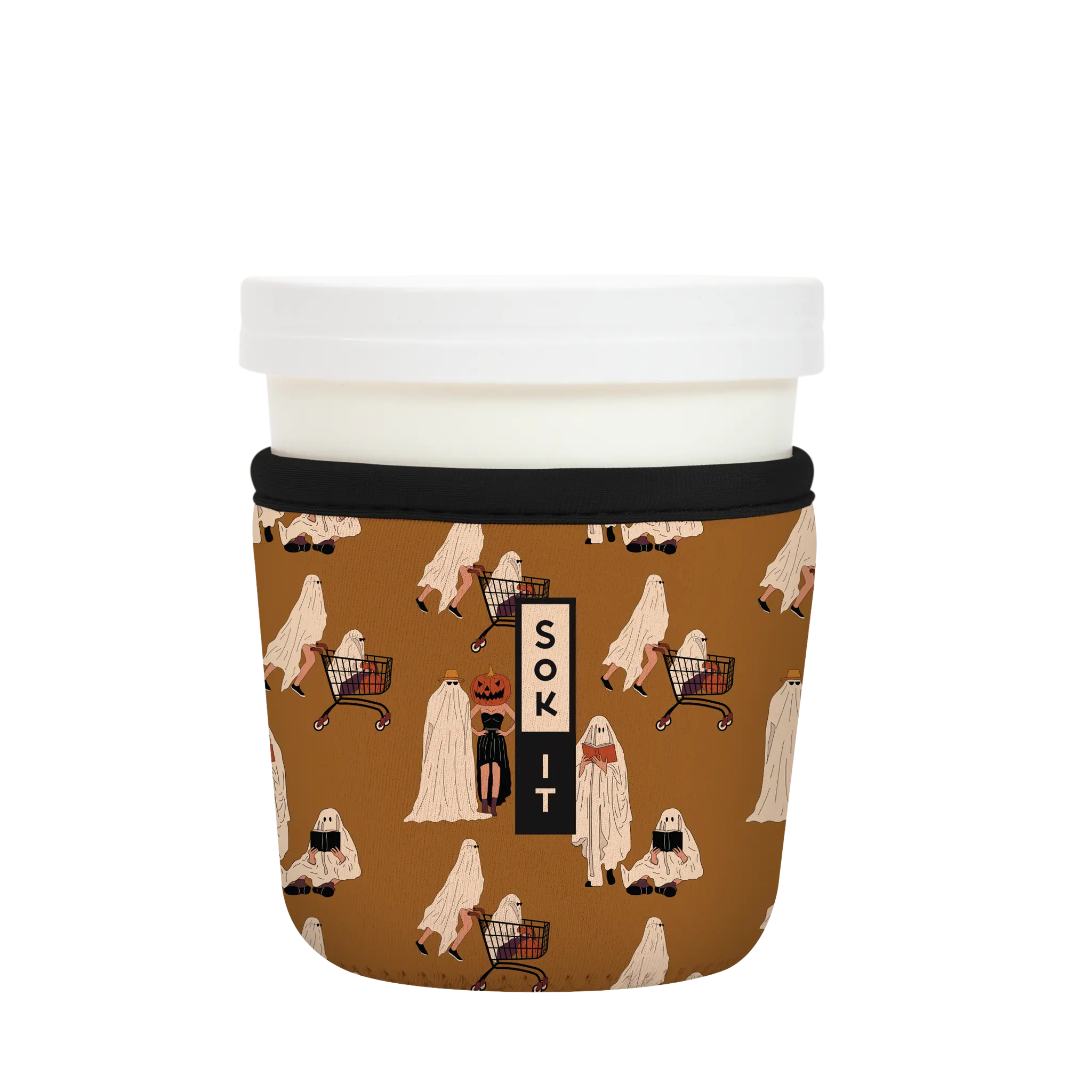 Sok-It IceCreamSok - Material Ghoul   IceCreamSok-Fall Holiday