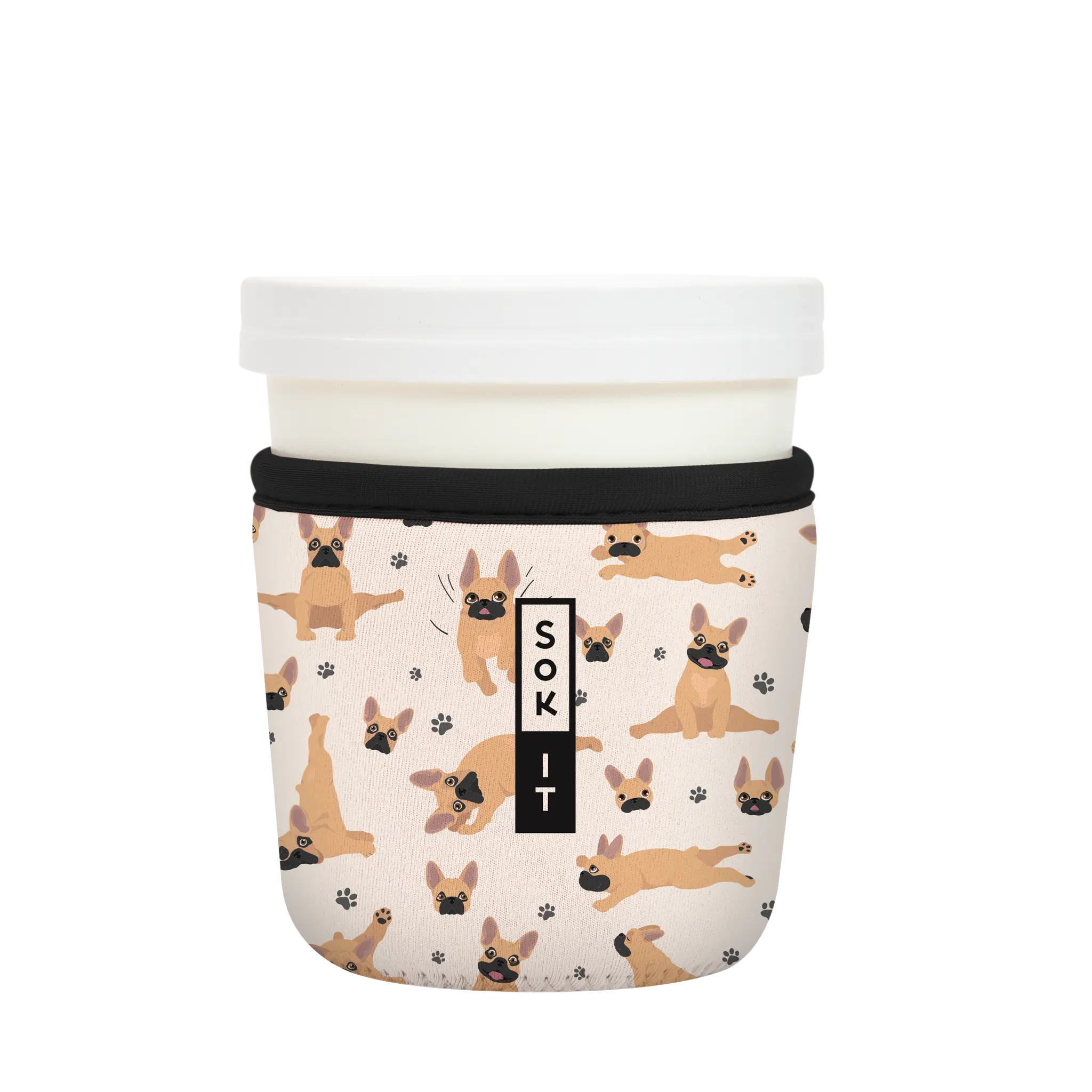 Sok-It IceCreamSok - Pardon My Frenchie   IceCreamSok-Evergreen