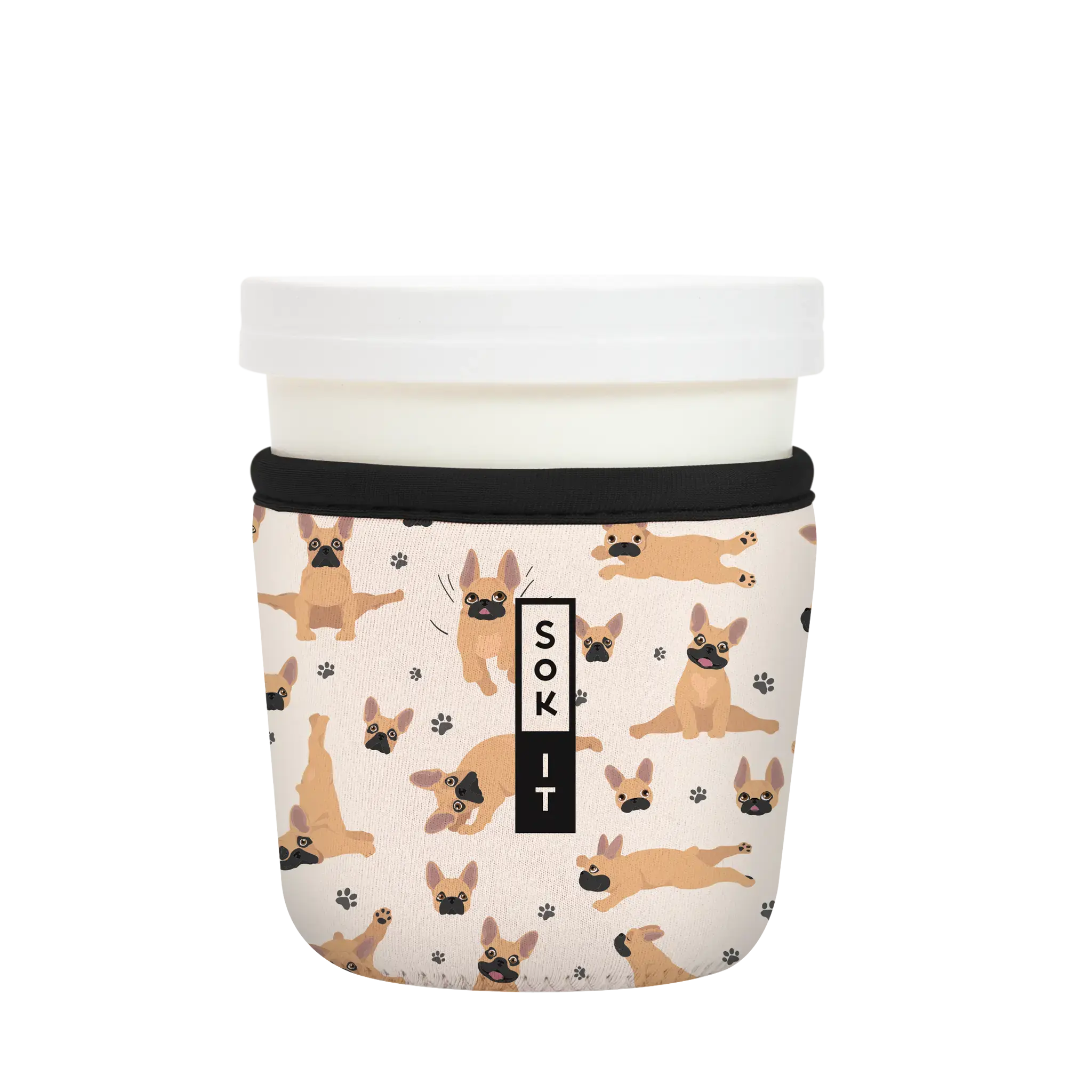 Sok-It IceCreamSok - Pardon My Frenchie   IceCreamSok-Evergreen