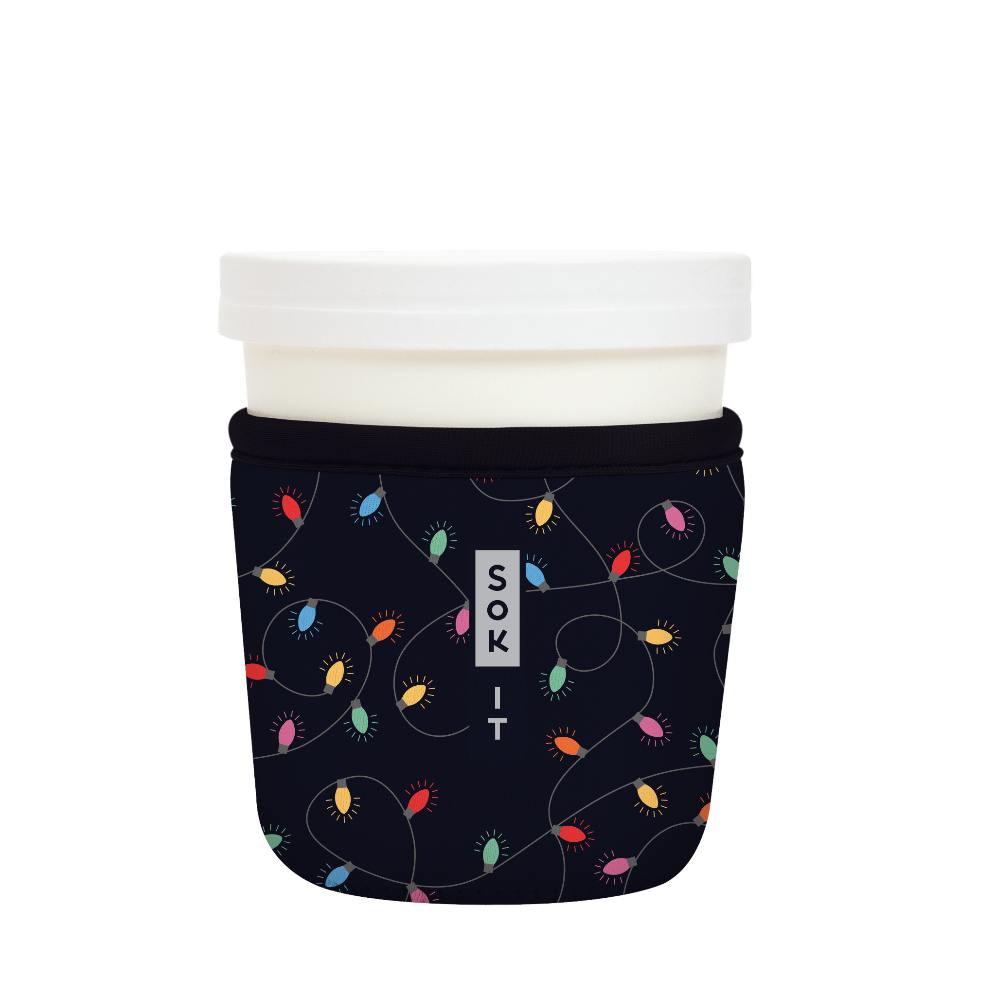 Sok-It IceCreamSok - Rainbow Lights   IceCreamSok-Winter Holiday