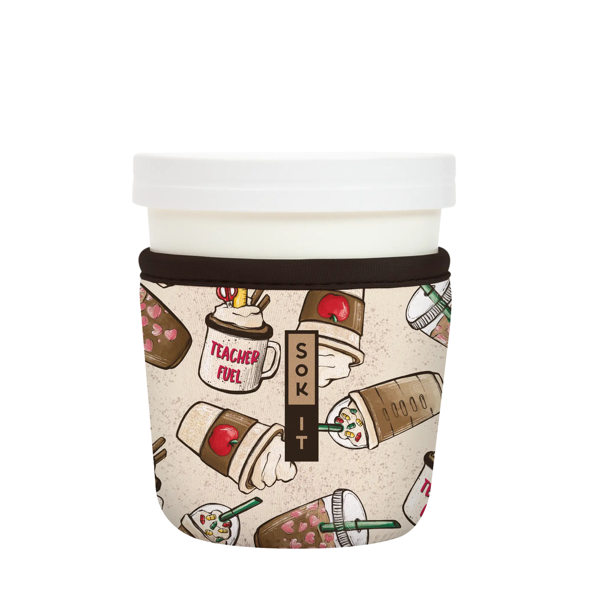 Teacher's Favorite Ice Cream Pint Coozie – IceCreamSok | Sok-It
