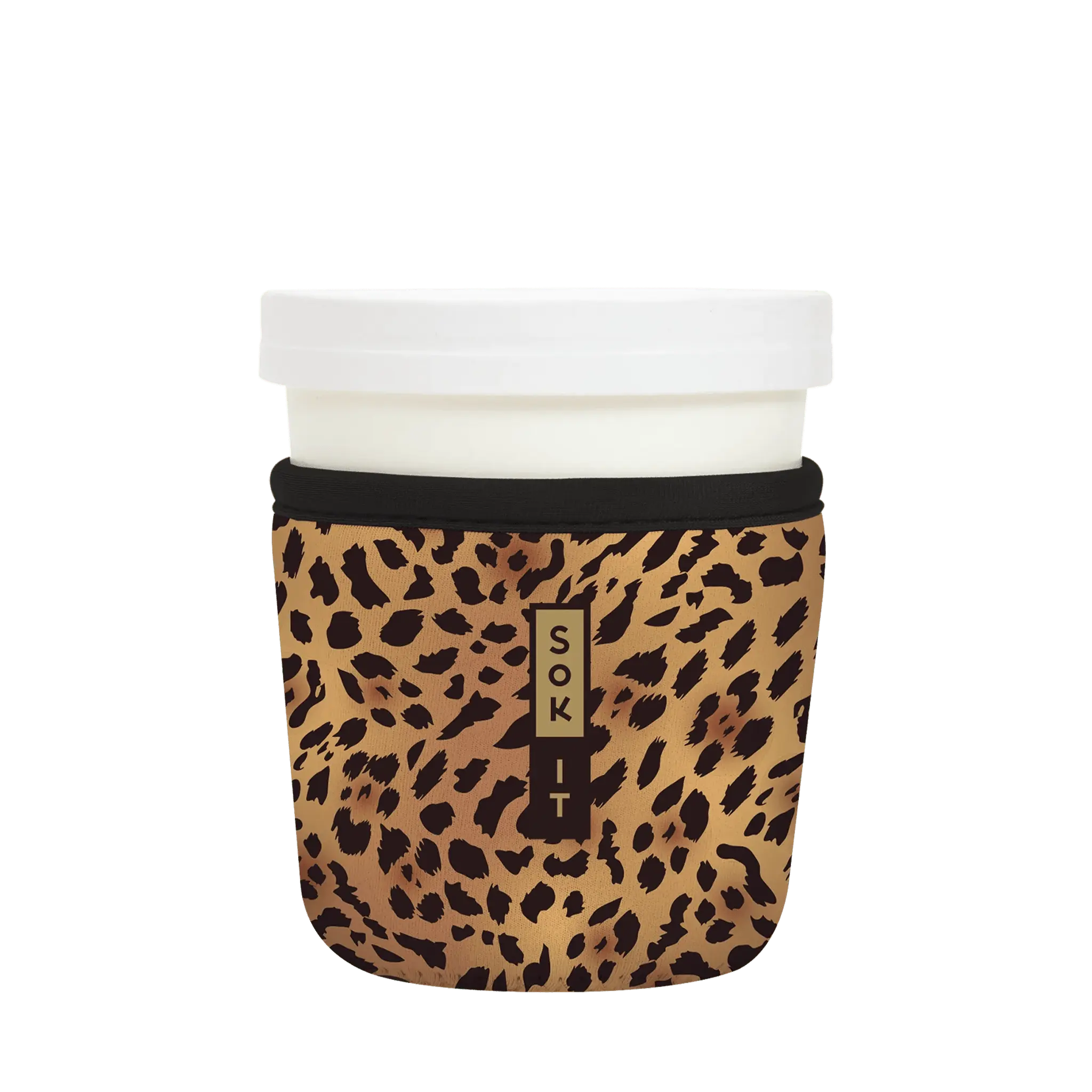 Sok-It IceCreamSok for Standard Pint - Classic Leopard Default-Title 14.99 IceCreamSok-Animal Prints