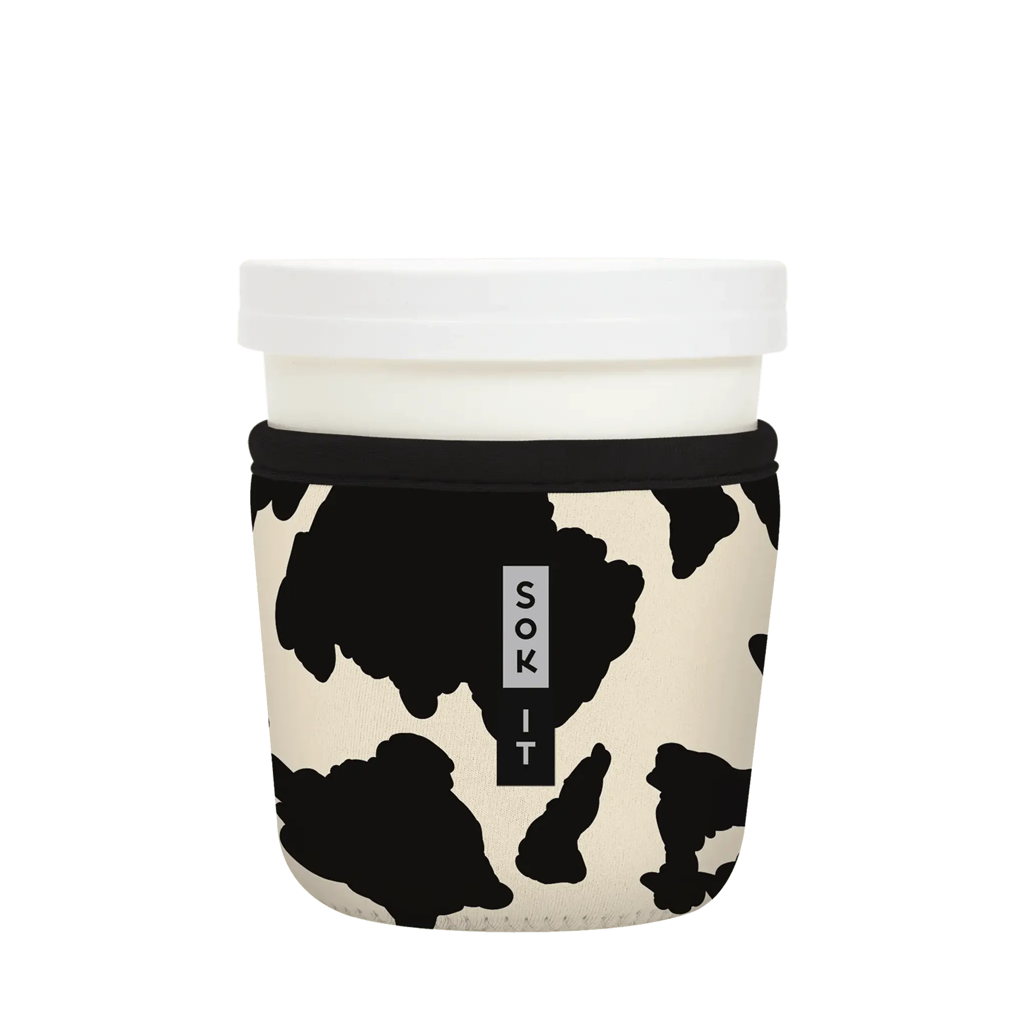 Sok-It IceCreamSok for Standard Pint - Cow Print Default-Title 14.99 IceCreamSok-Animal Prints