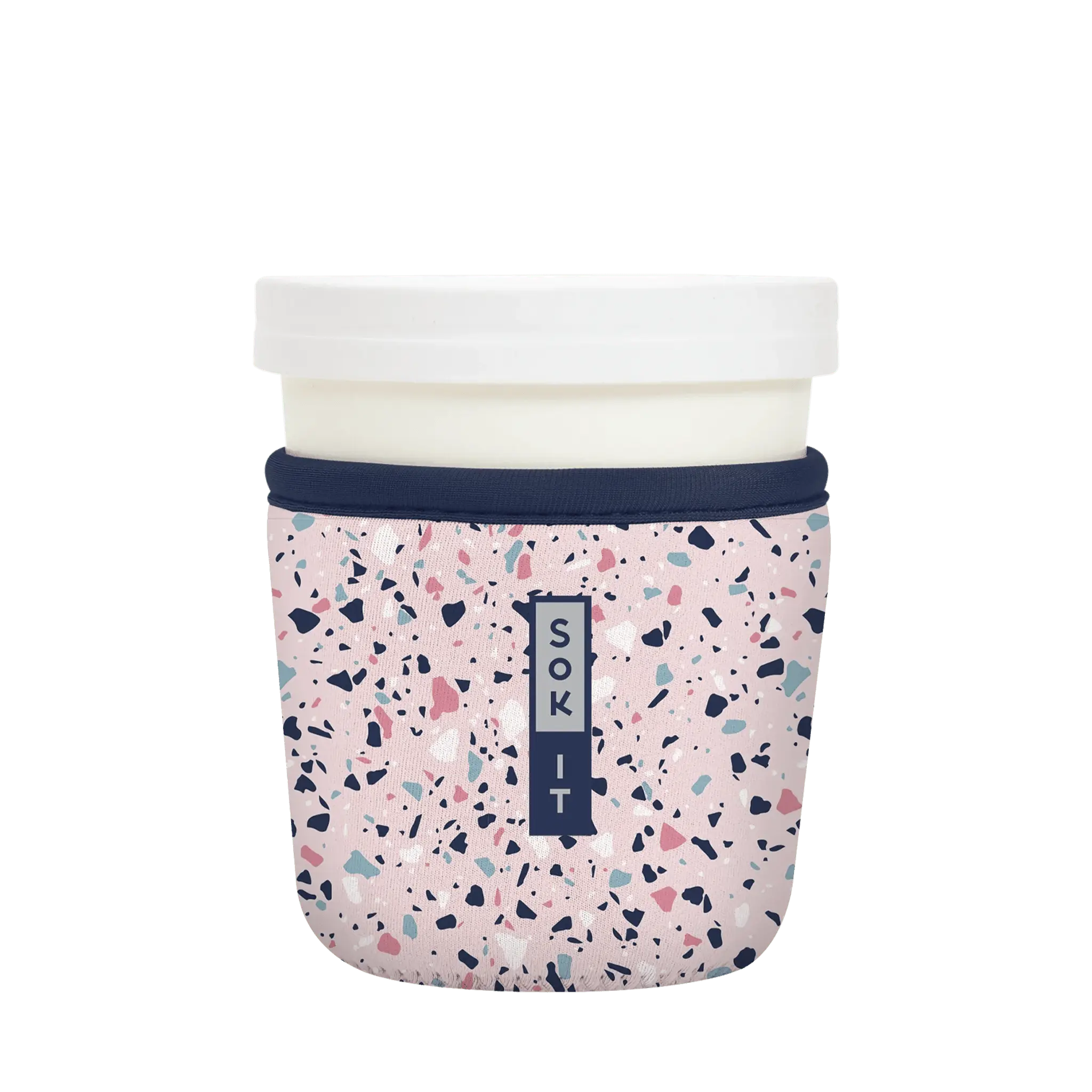 Sok-It IceCreamSok for Standard Pint - Pink Terrazzo Default-Title 14.99 IceCreamSok-Novelty