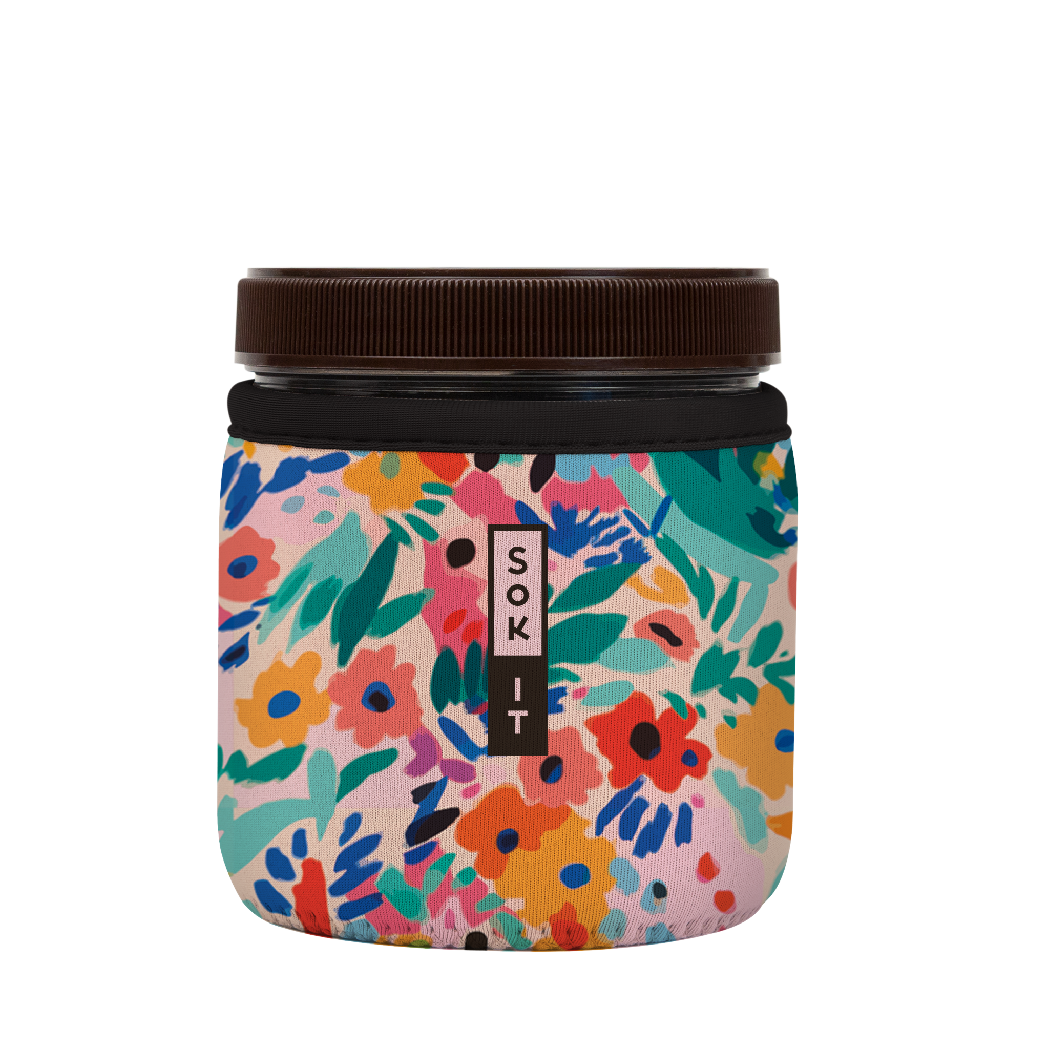 IceCreamSok for Talenti Style Pint - Abstract Floral