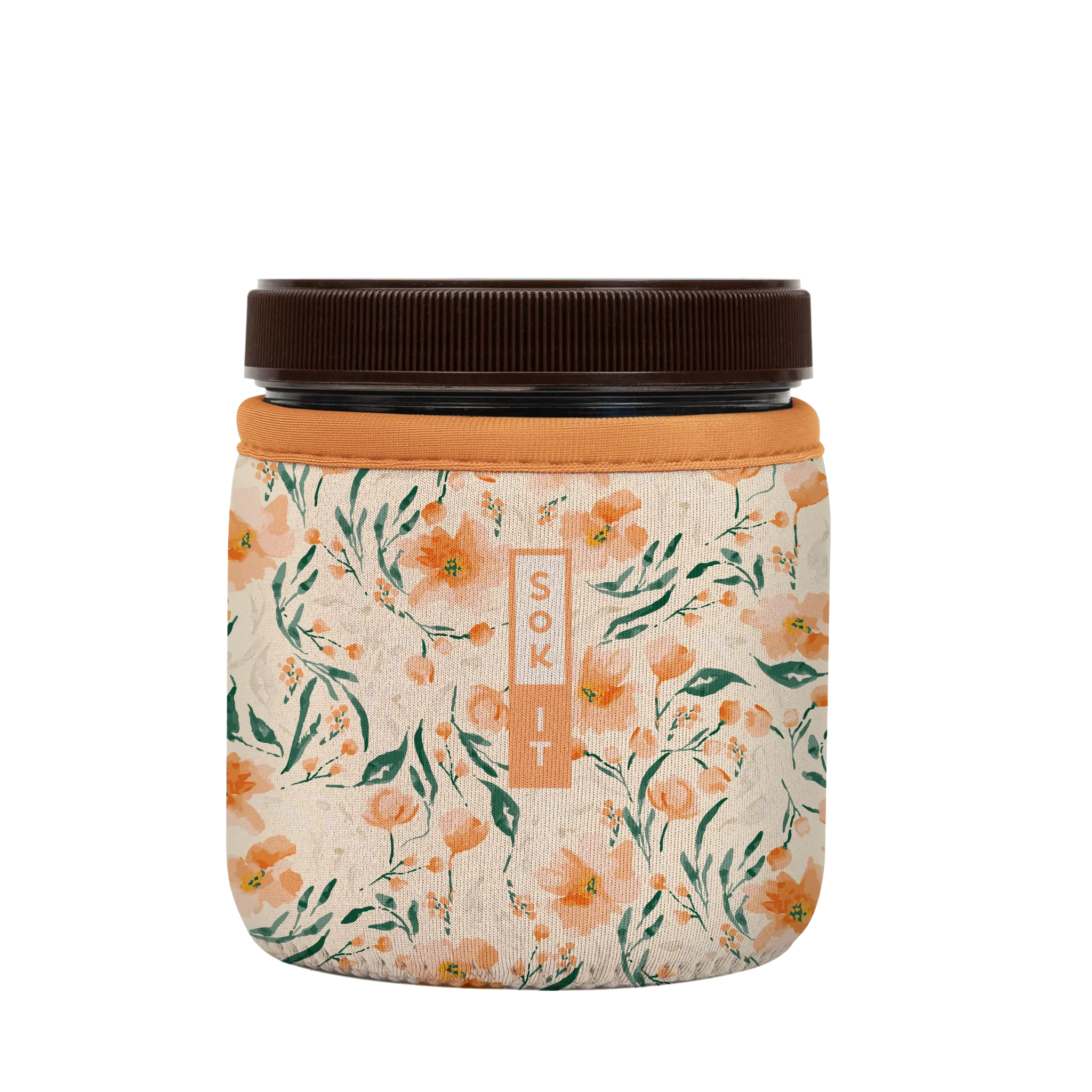 Sok-It IceCreamSok for Talenti Style Pint - Blush Blossoms   IceCreamSok-Evergreen